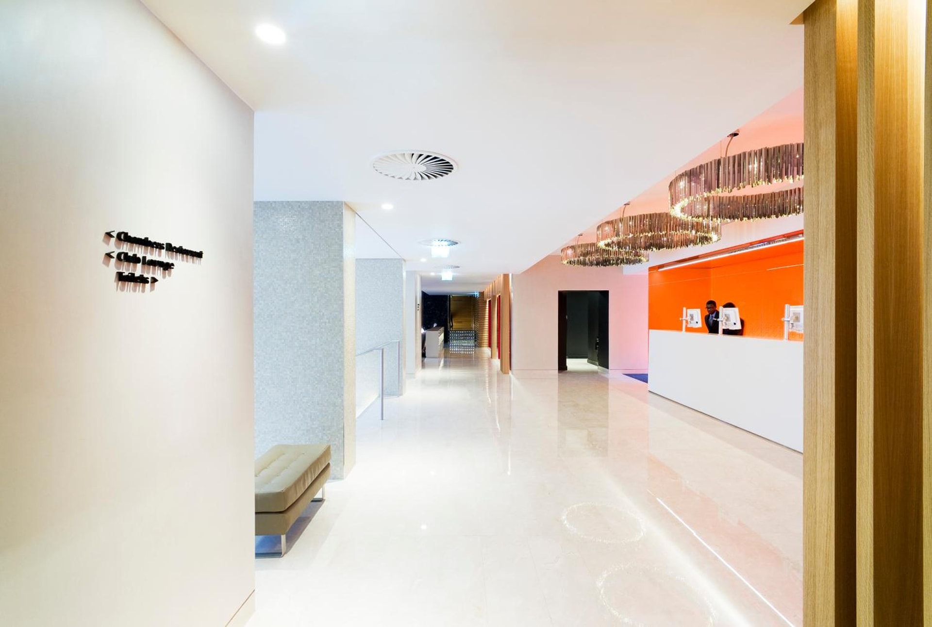 hotel reception