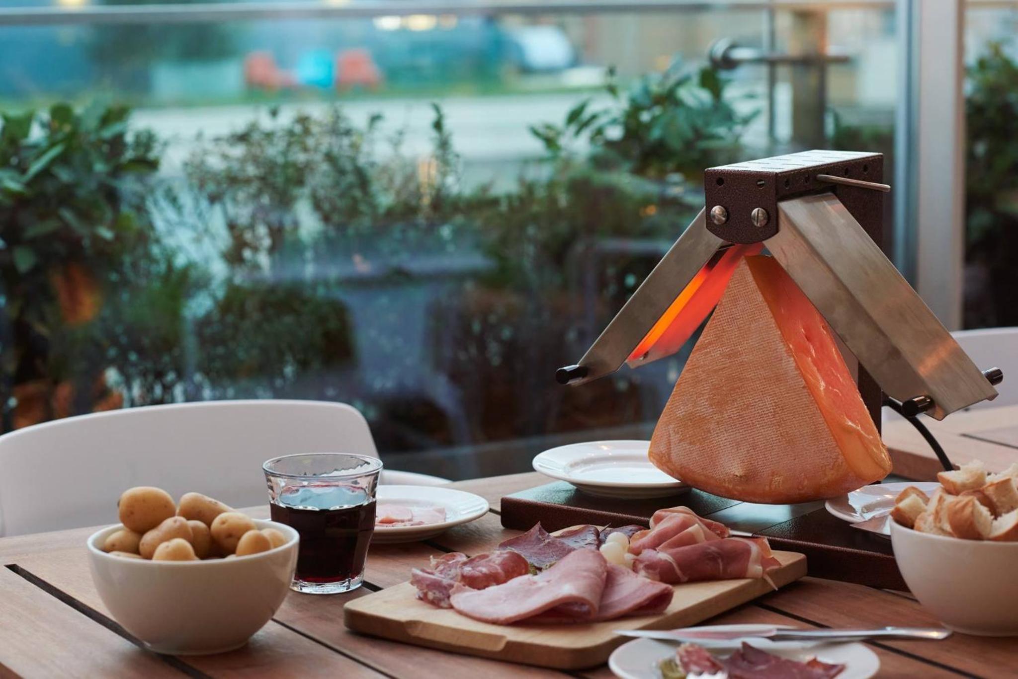 outdoor bbq area