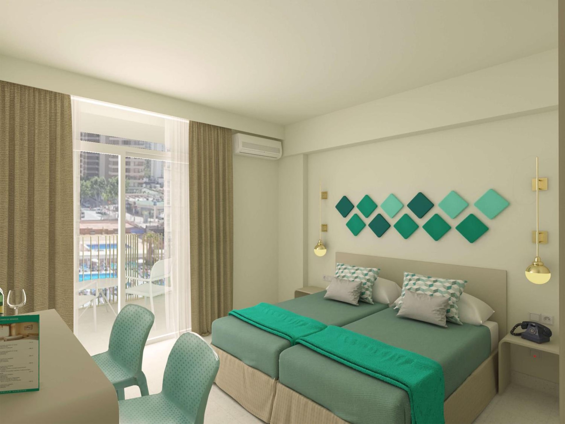 hotel room