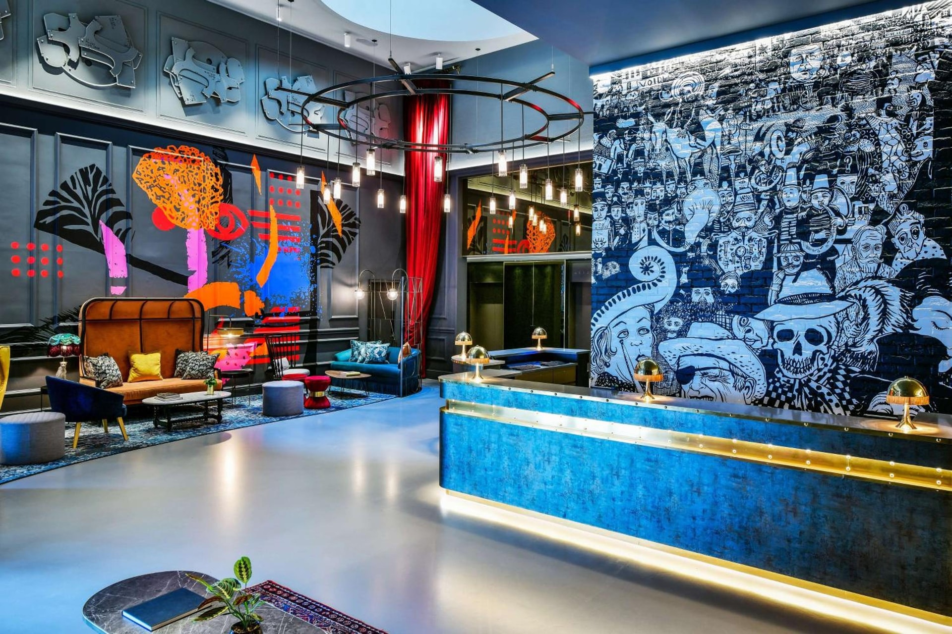 hotel reception