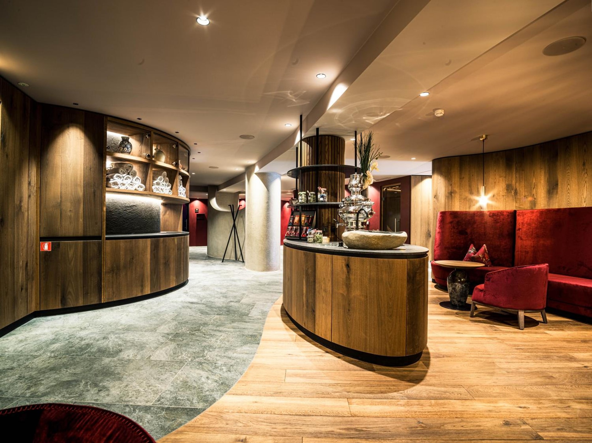 hotel reception