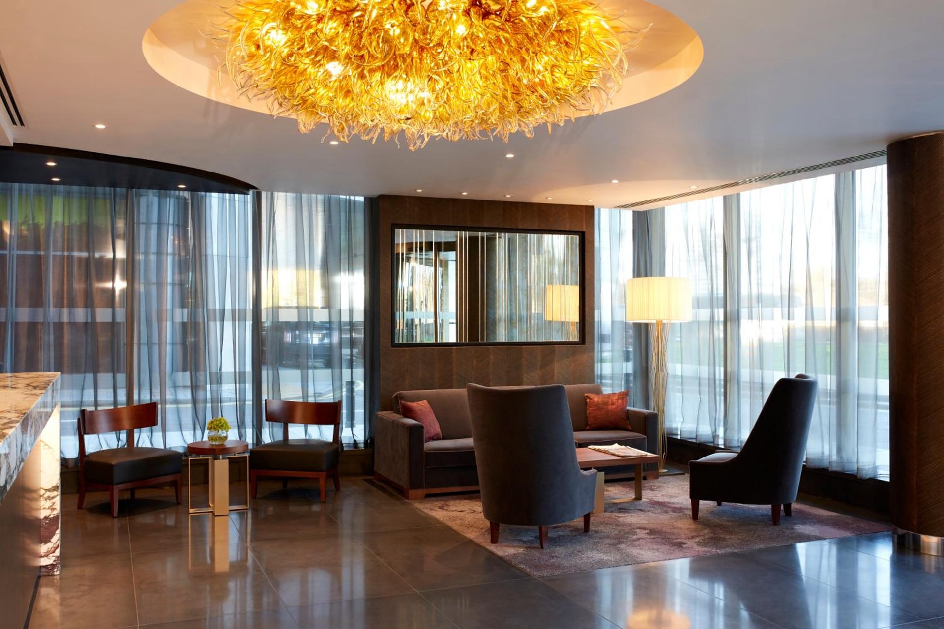 hotel reception