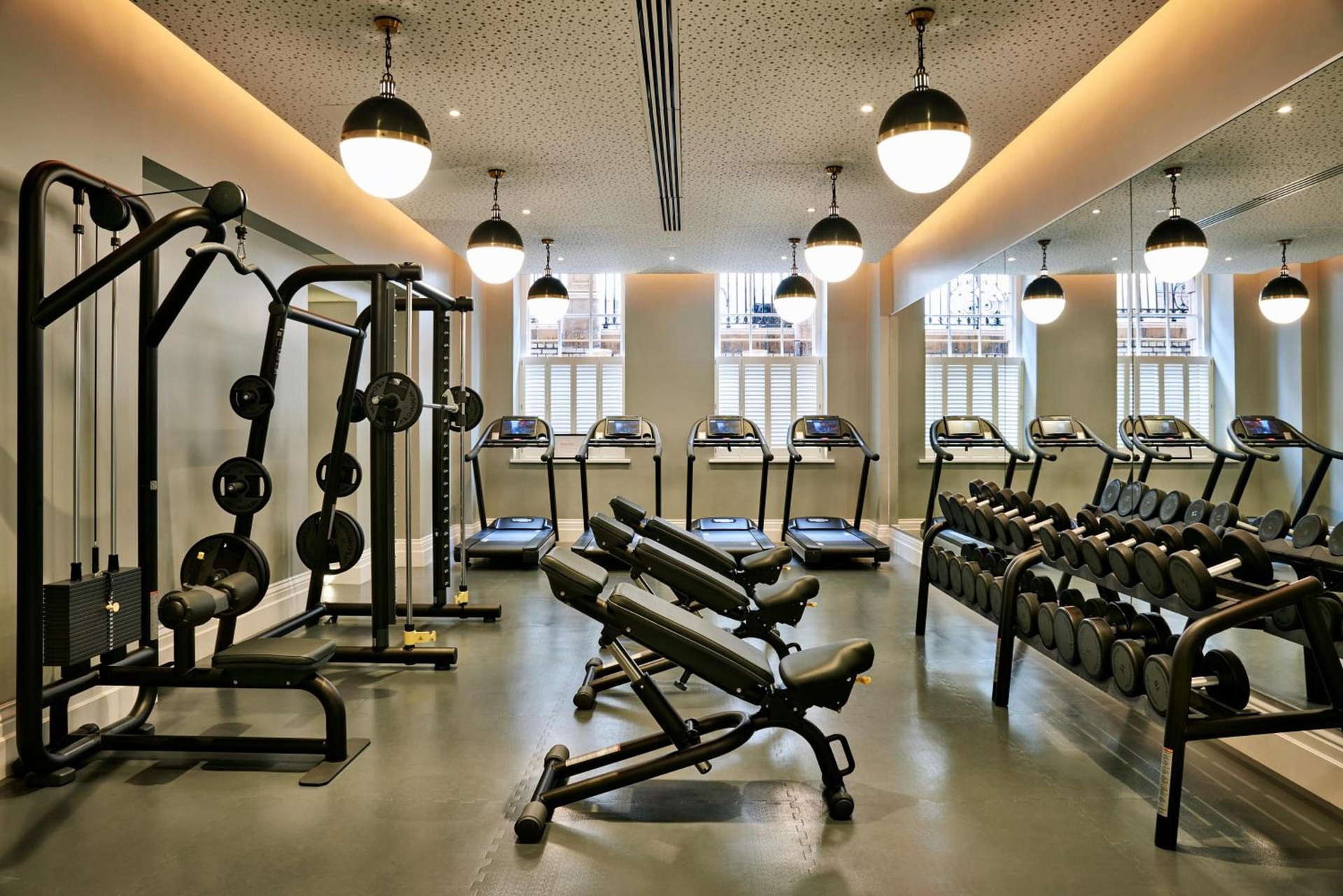 fitness center
