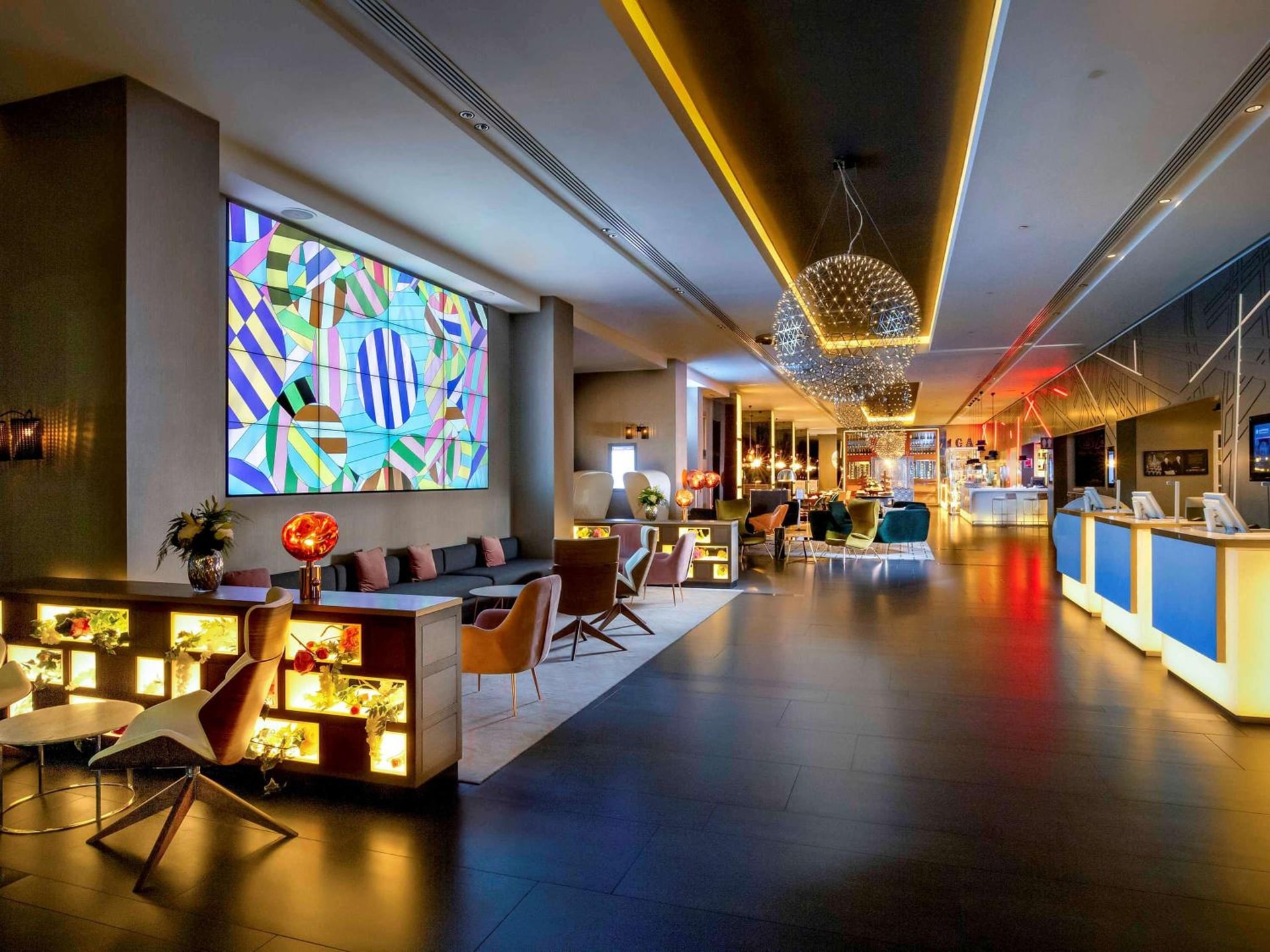 hotel reception