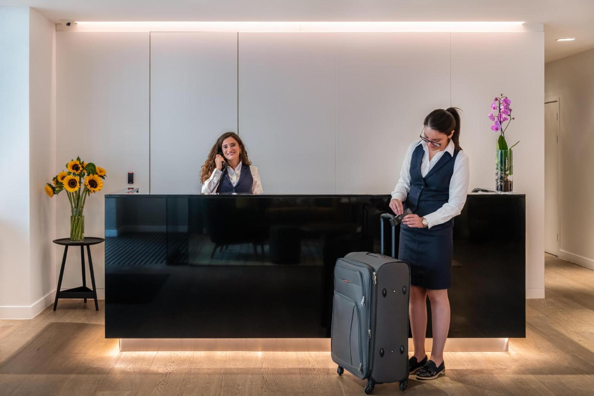 hotel reception