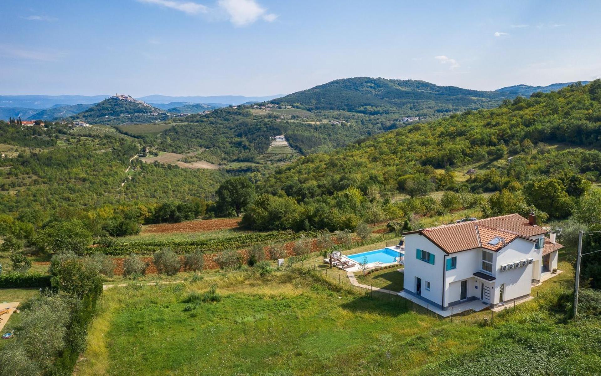 Motovun view villa
