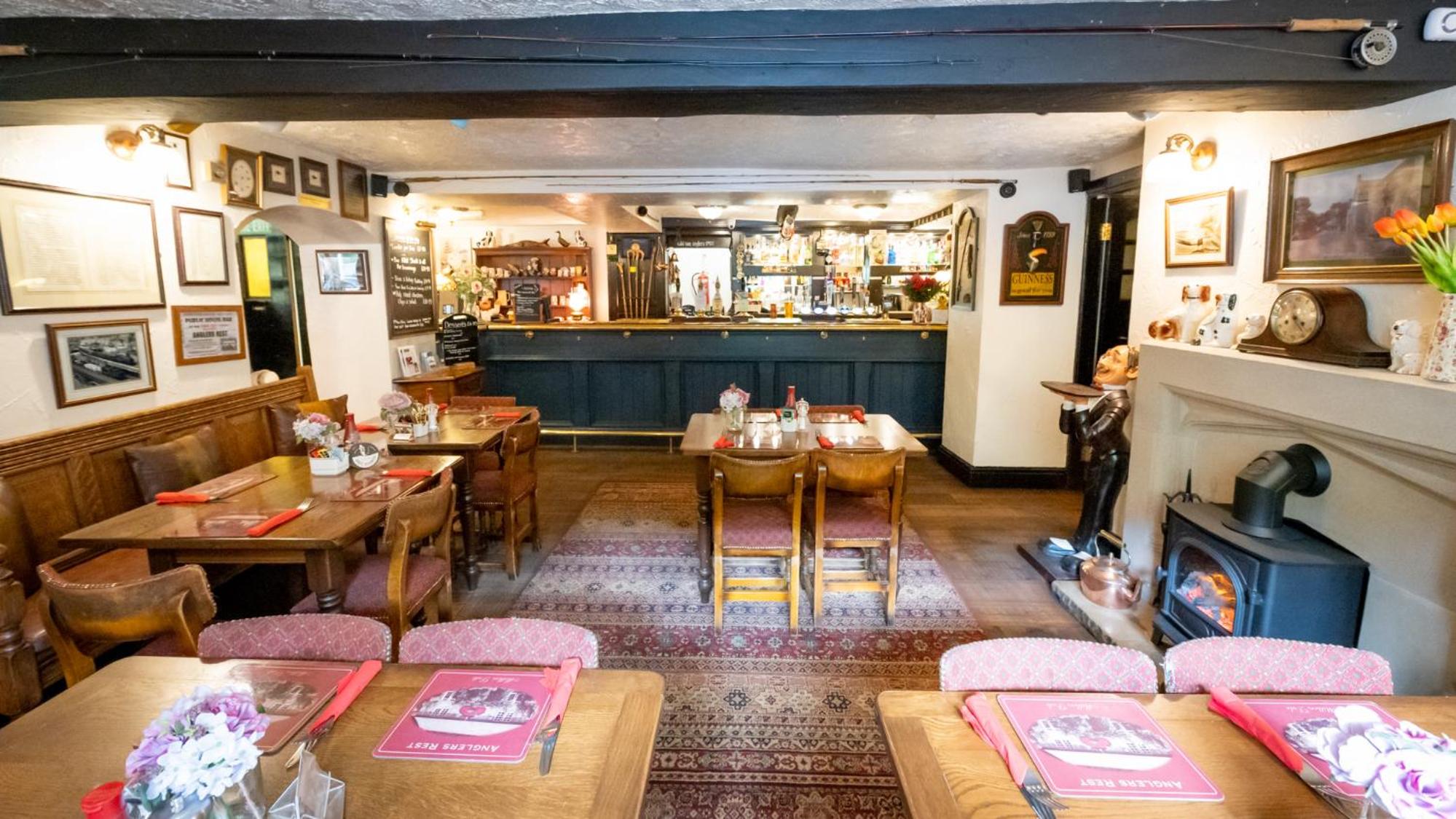 Anglers rest