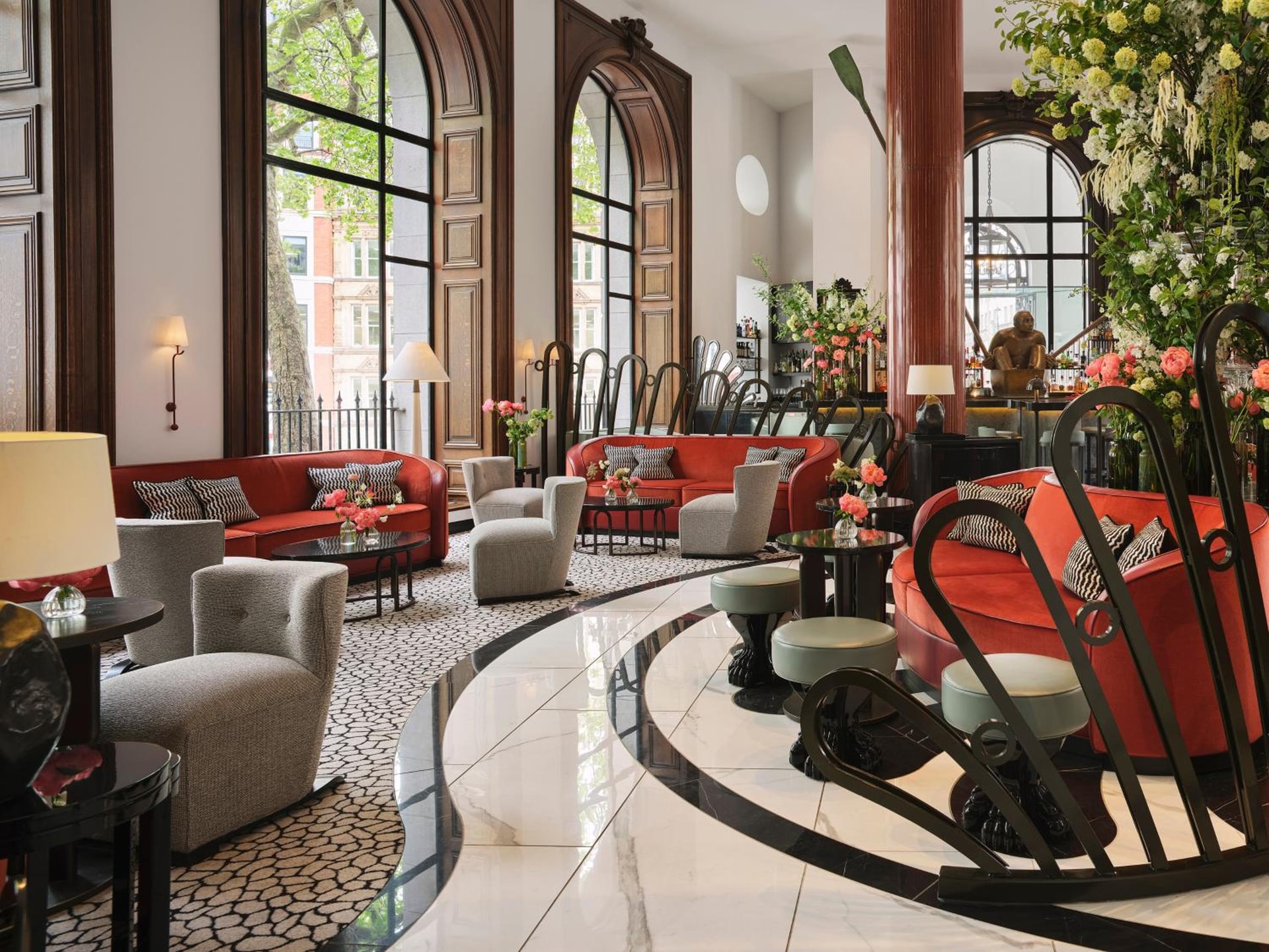 hotel reception