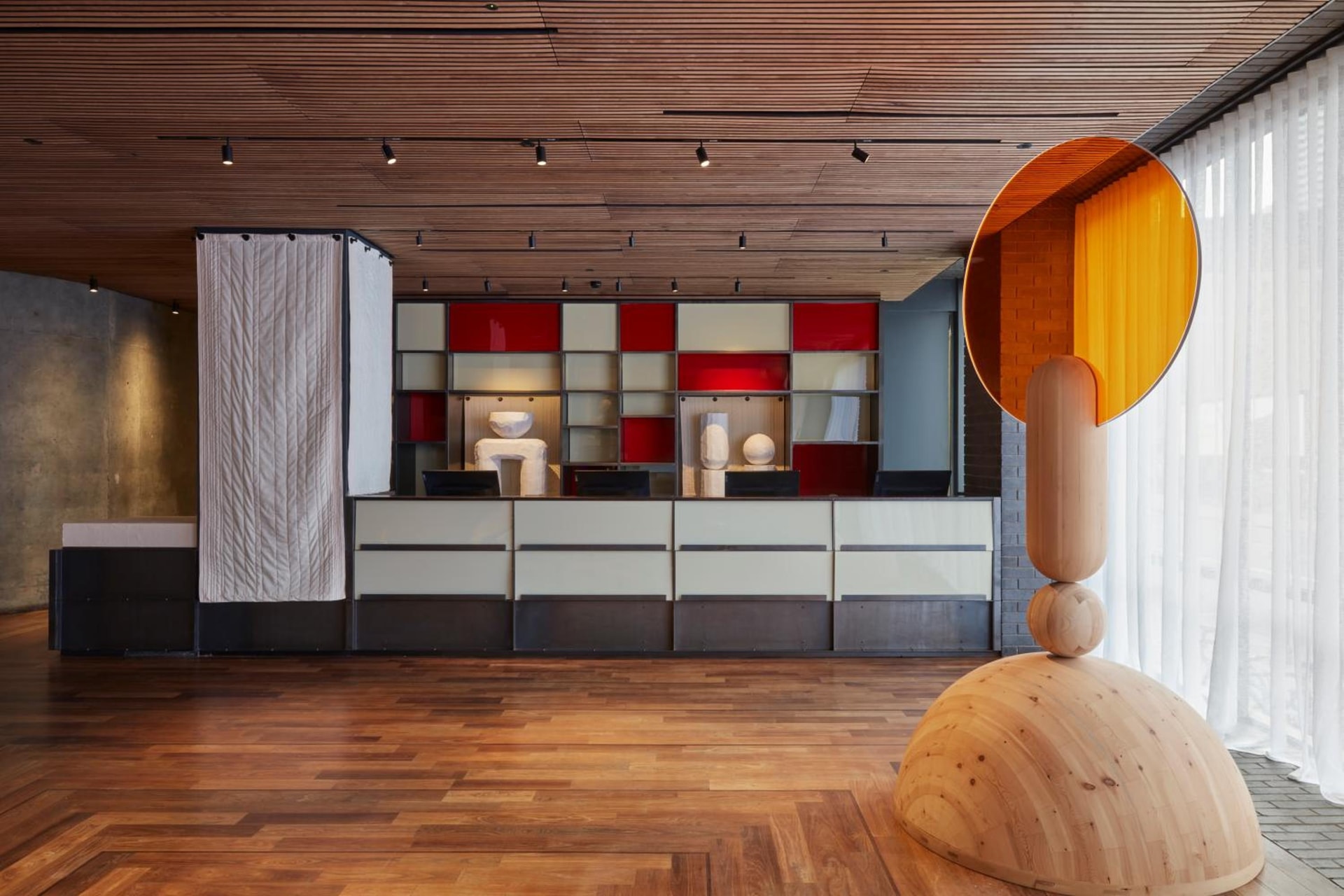hotel reception