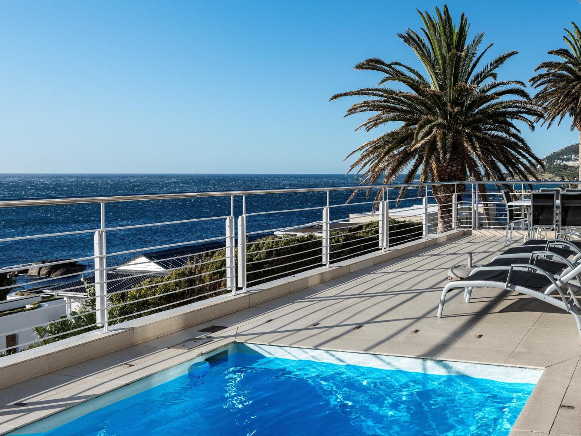 Blue Views Penthouse Beachfront Apartment with Pool