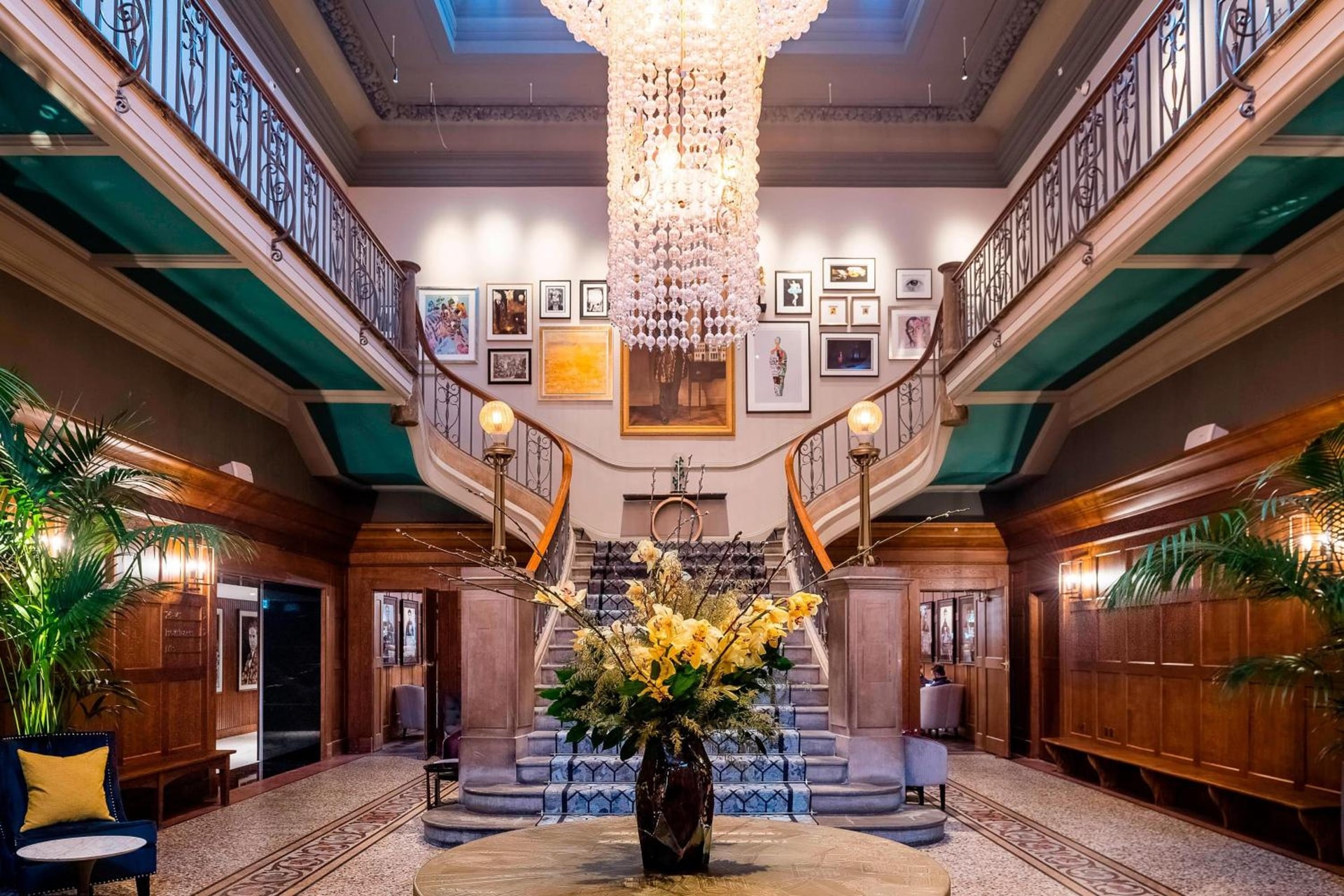 hotel reception