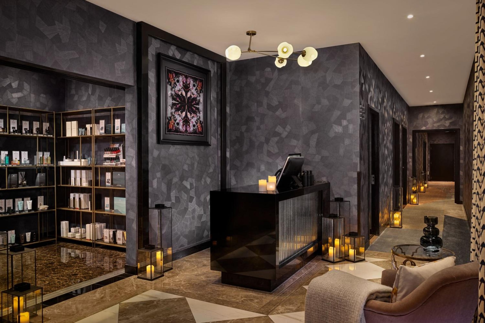 hotel reception