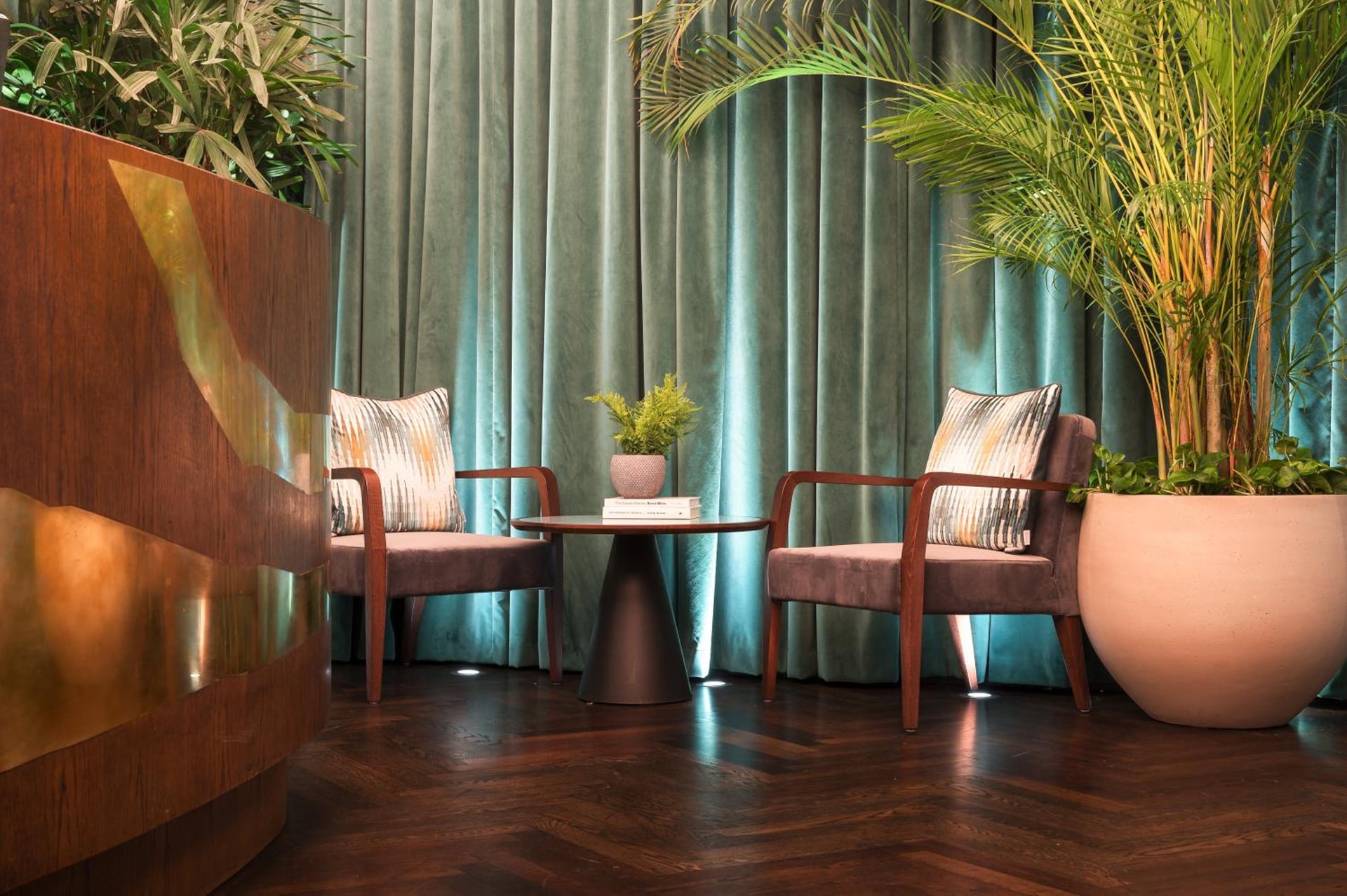 hotel reception