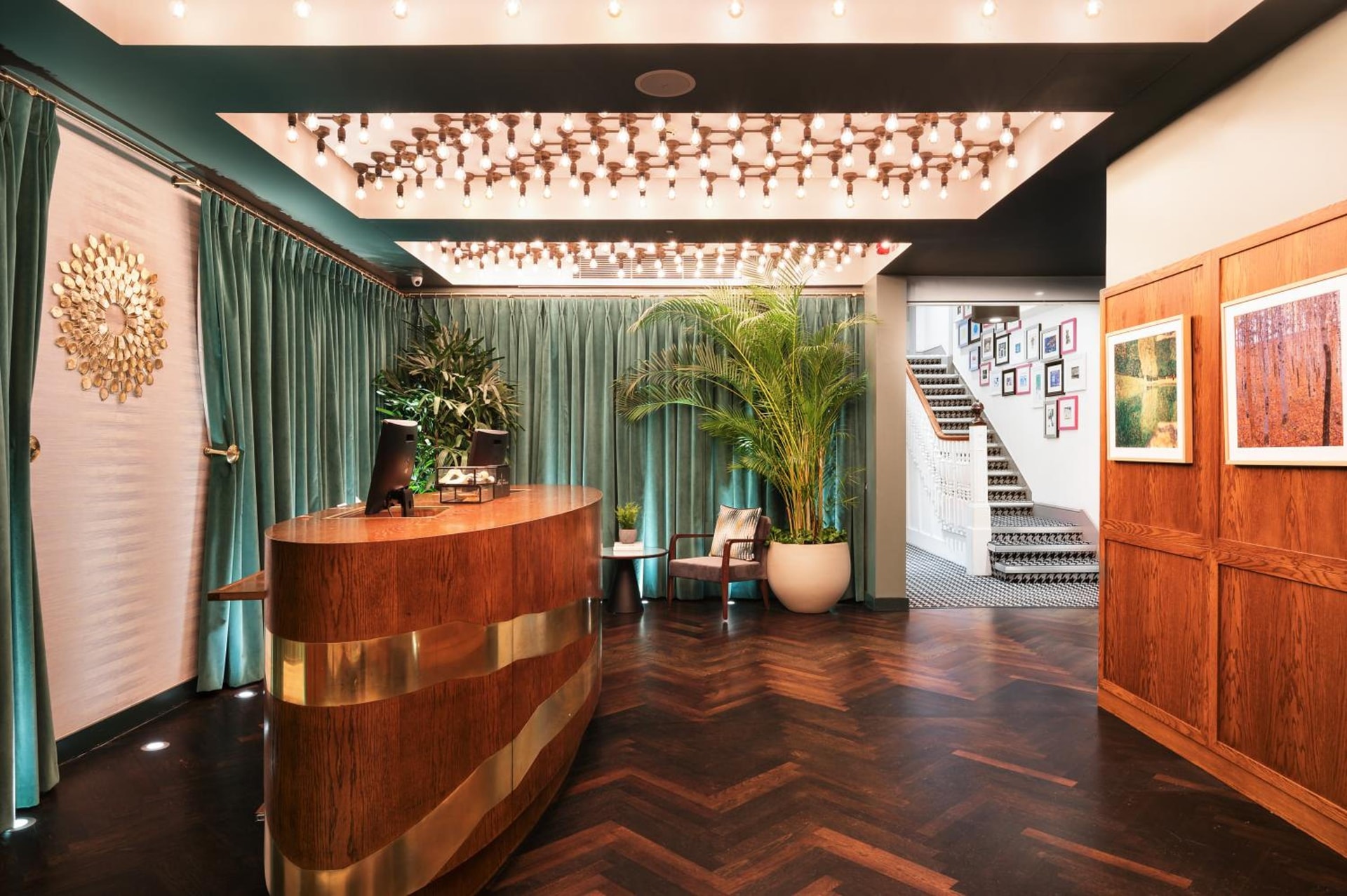 hotel reception