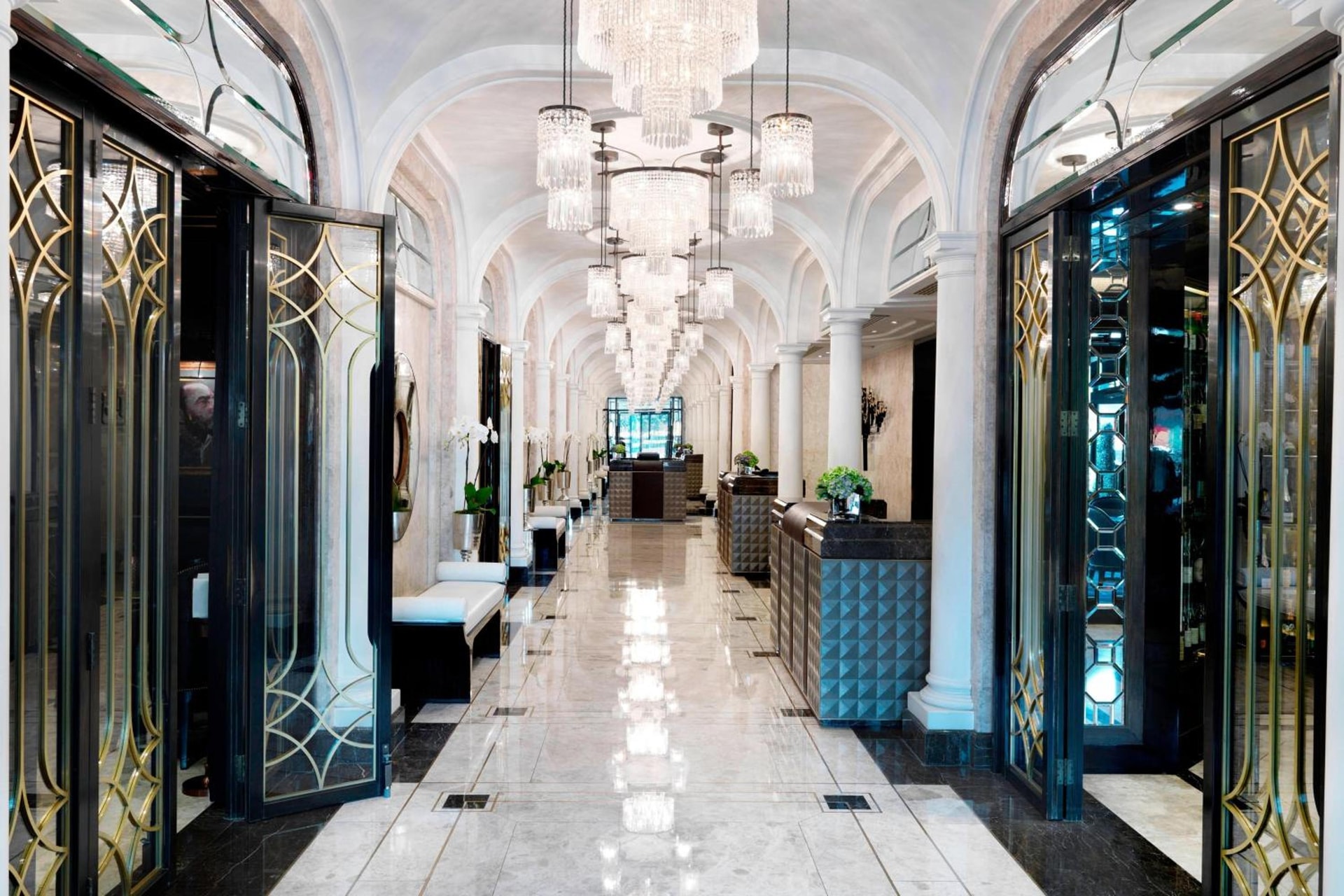 hotel reception