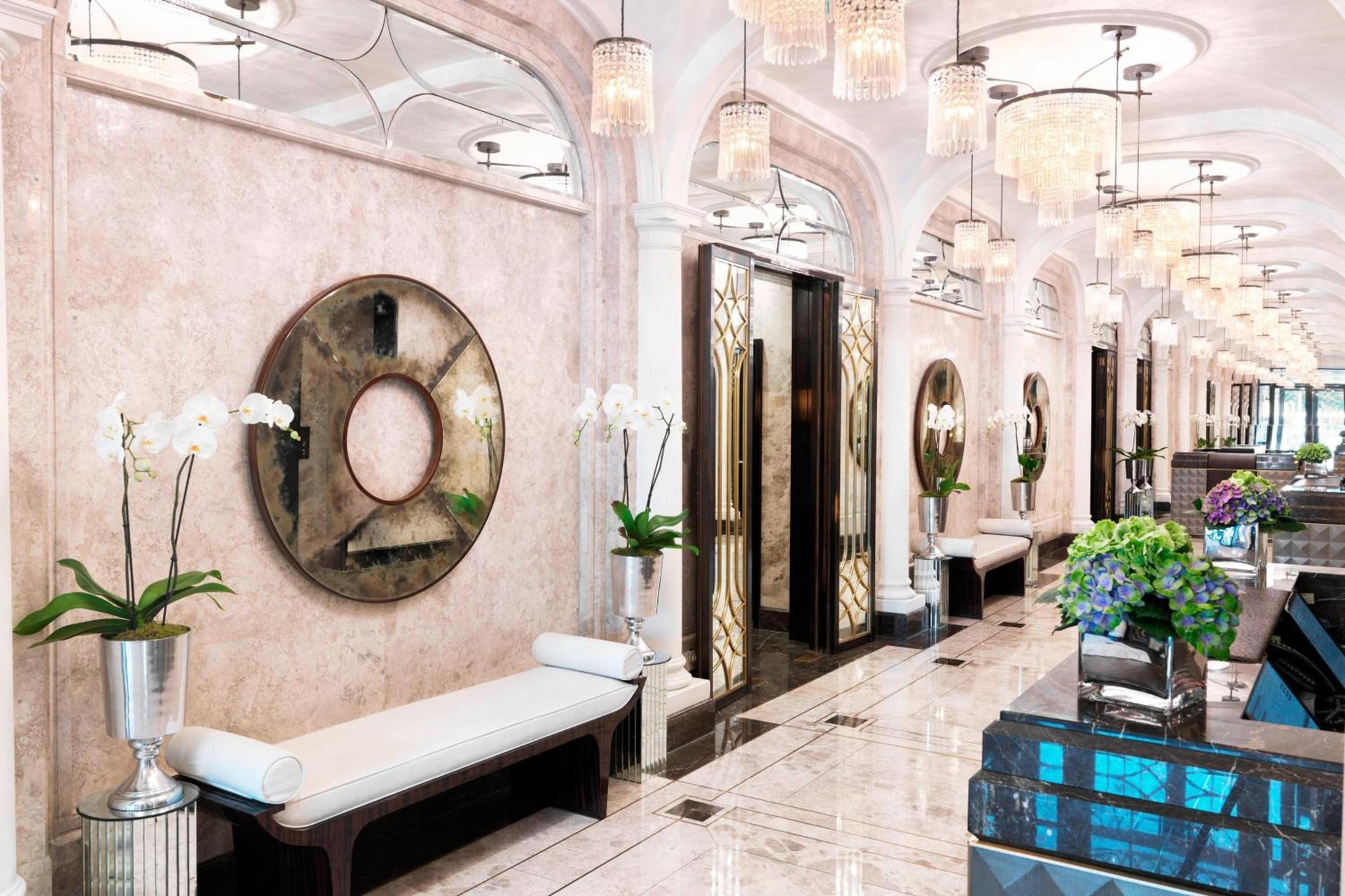 hotel reception