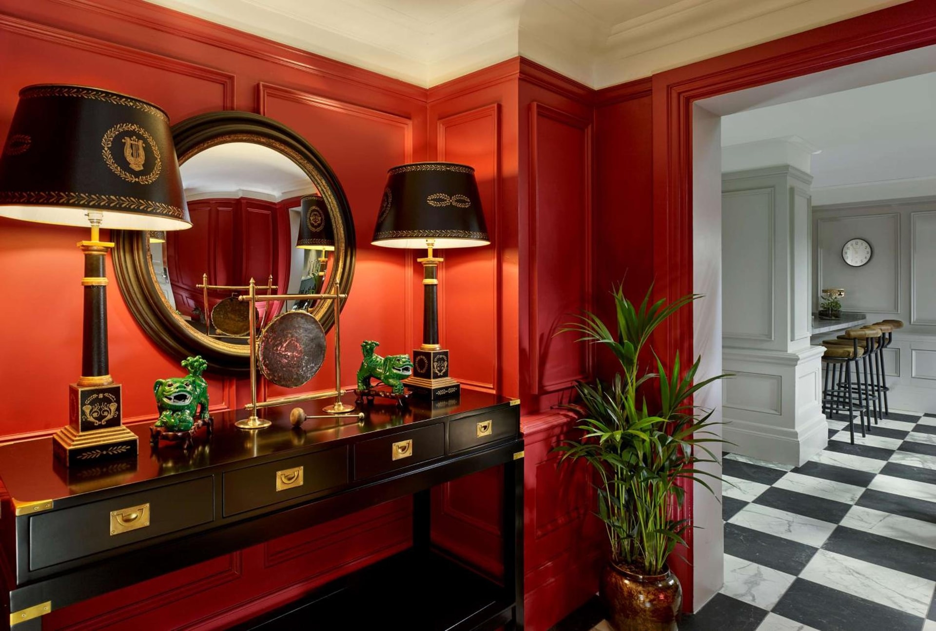 hotel reception