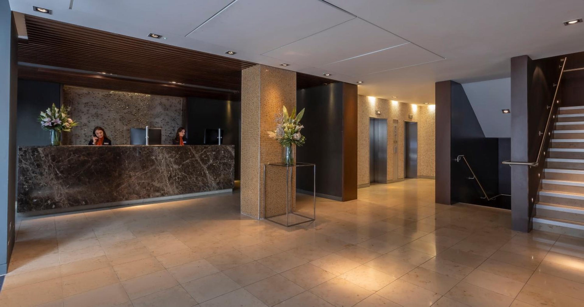 hotel reception