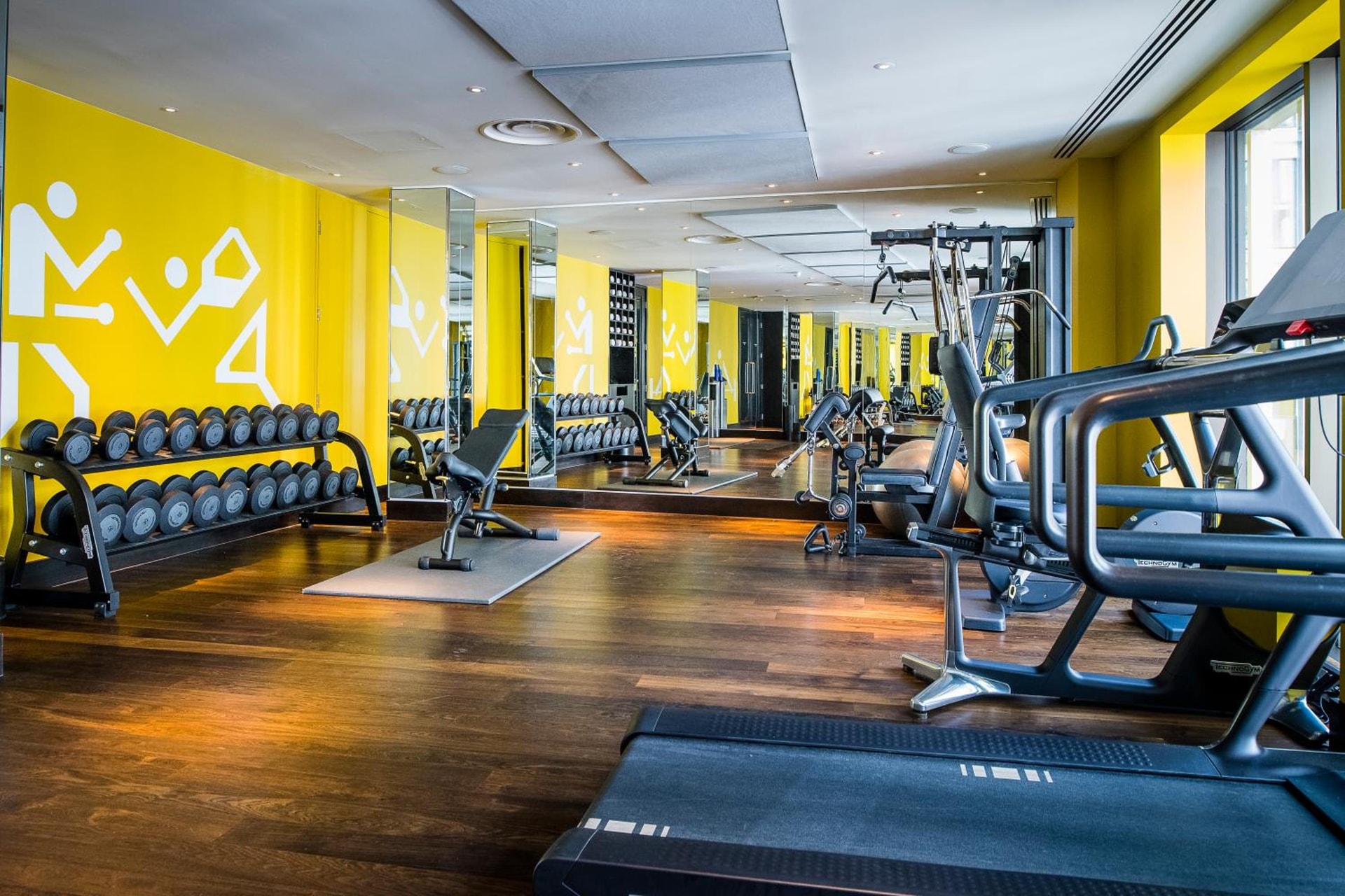 fitness center