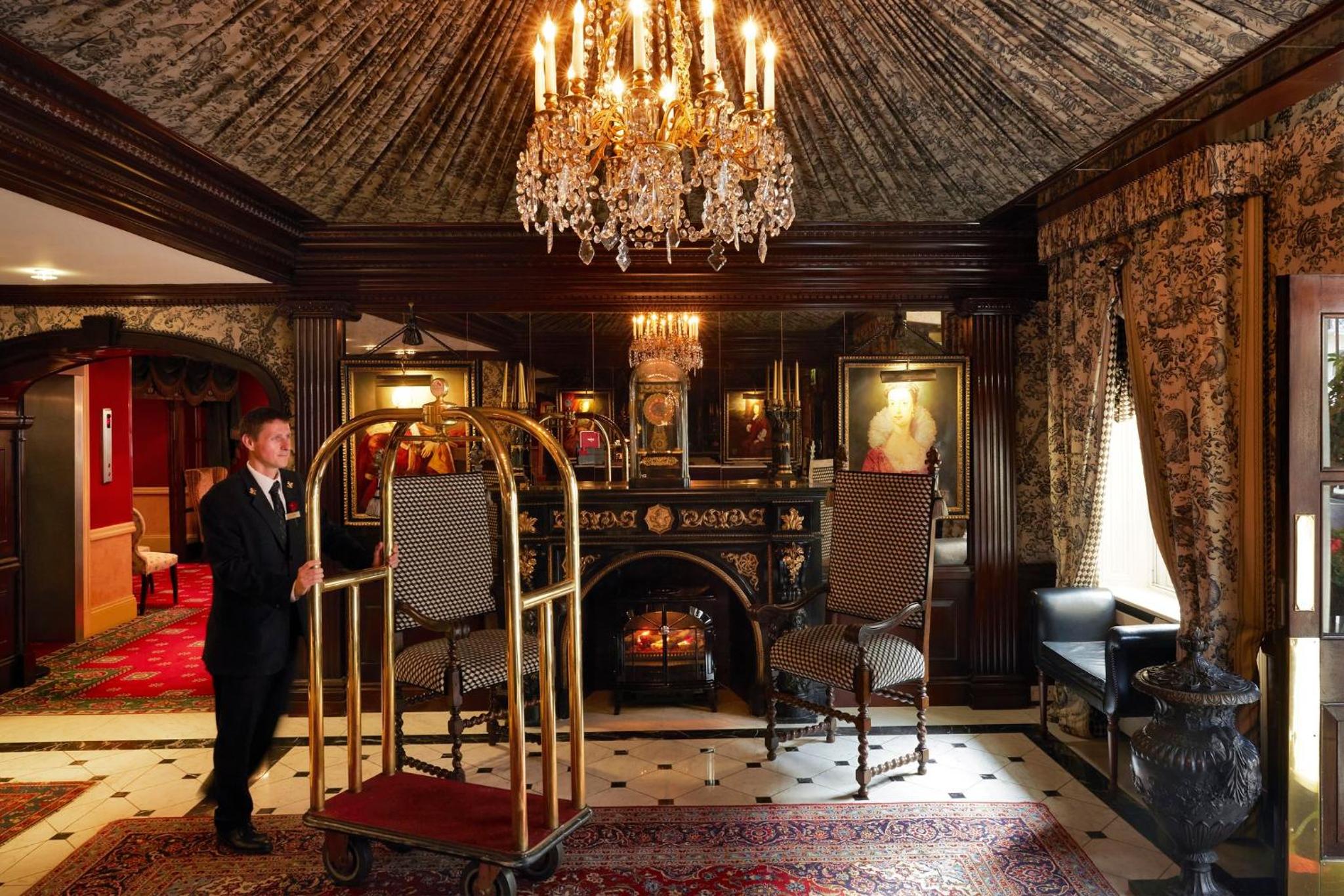 hotel reception