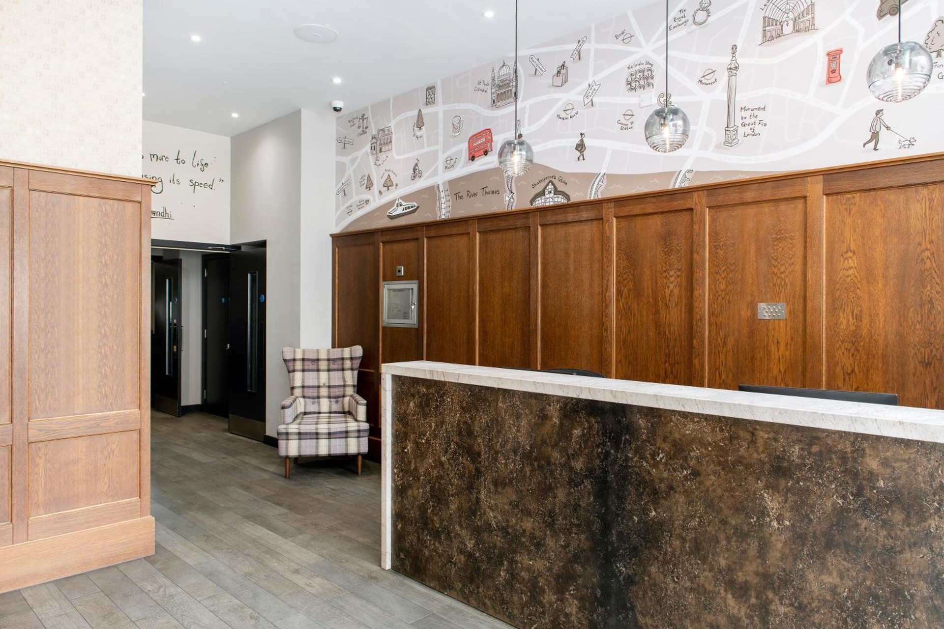 hotel reception