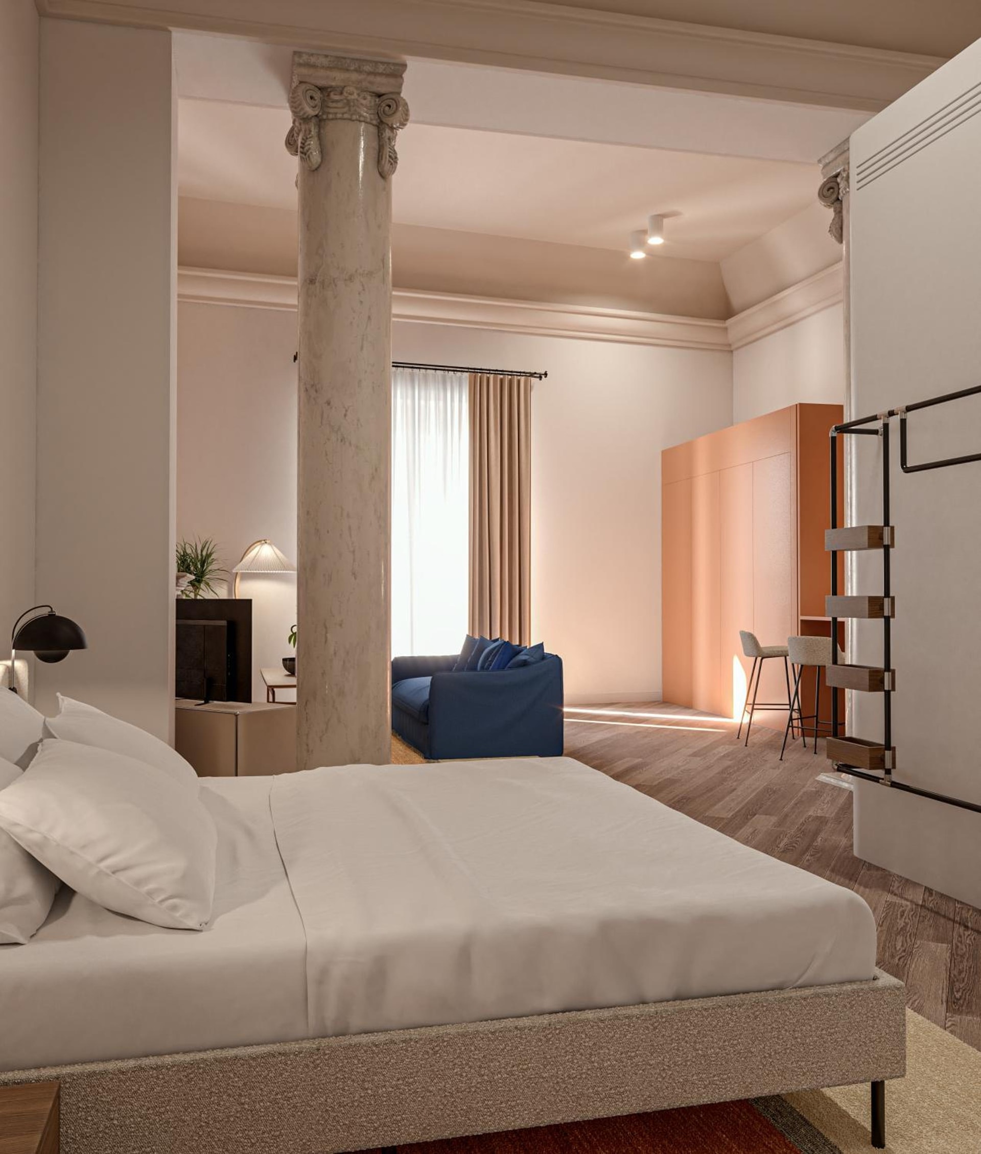 hotel room