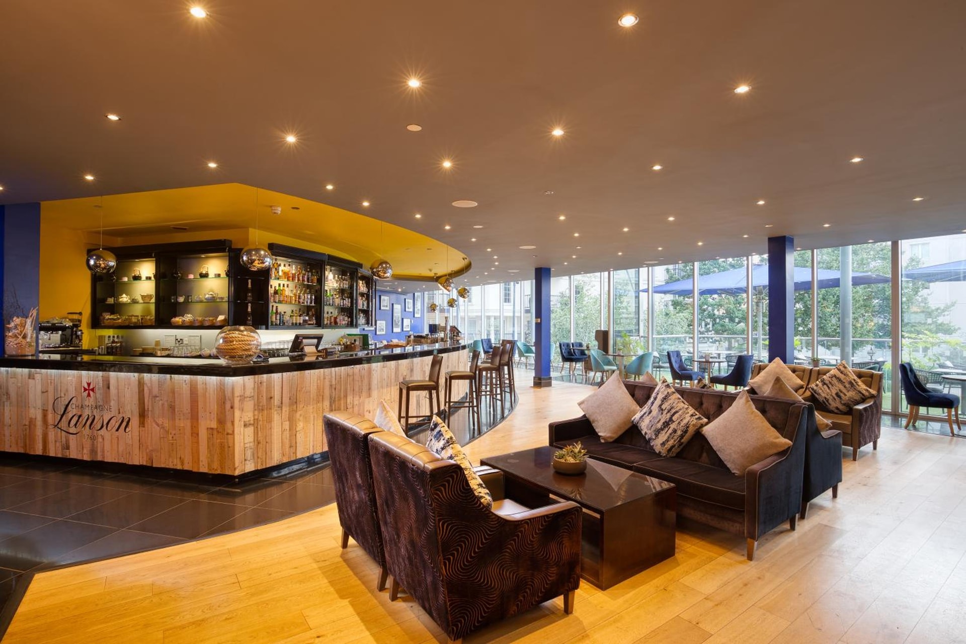 hotel reception