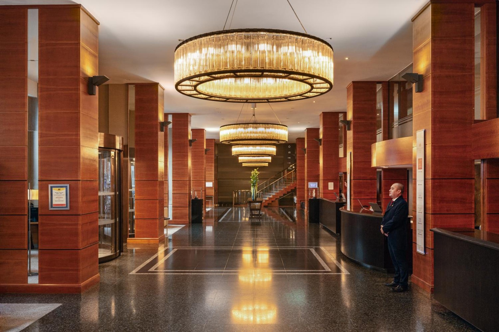 hotel reception