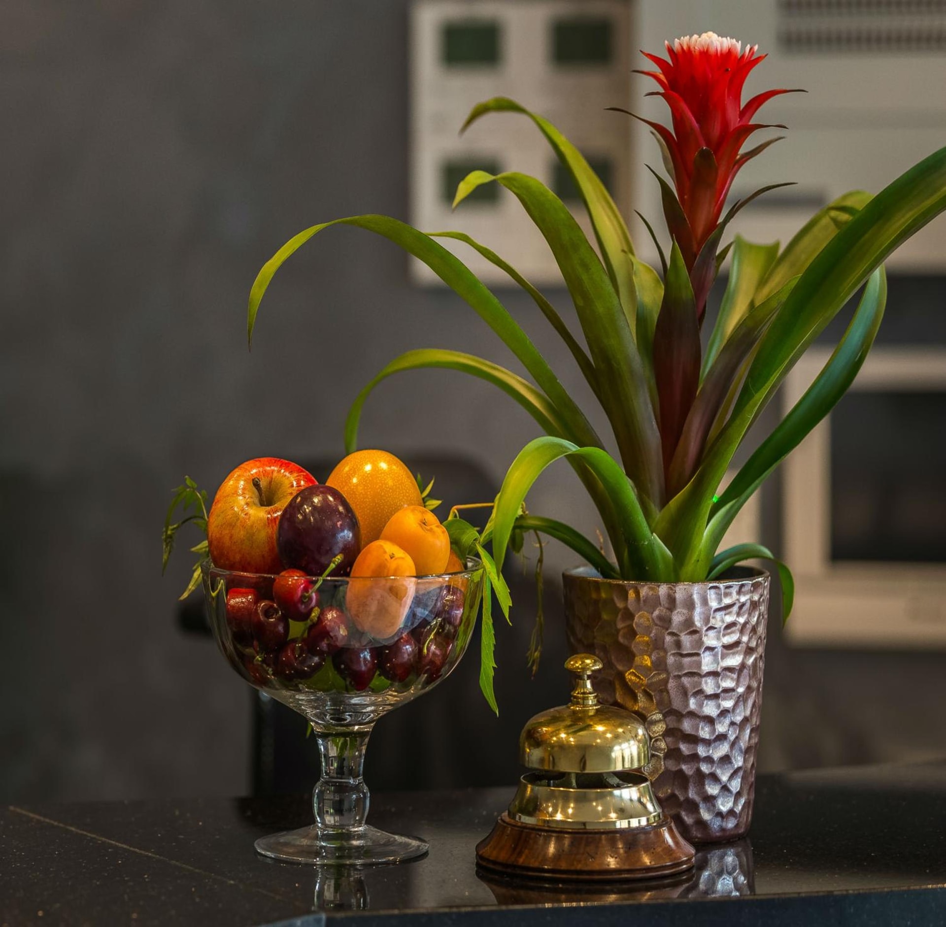 hotel reception