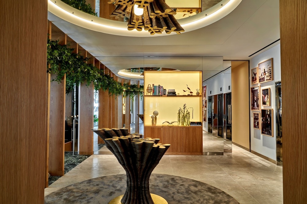 hotel reception