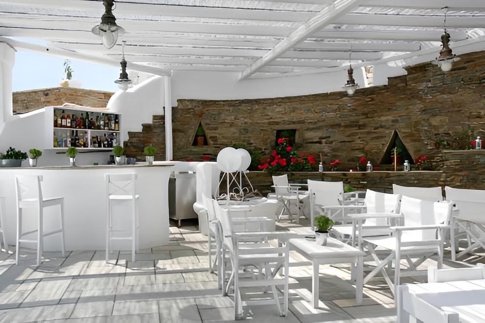 outdoor BBQ area