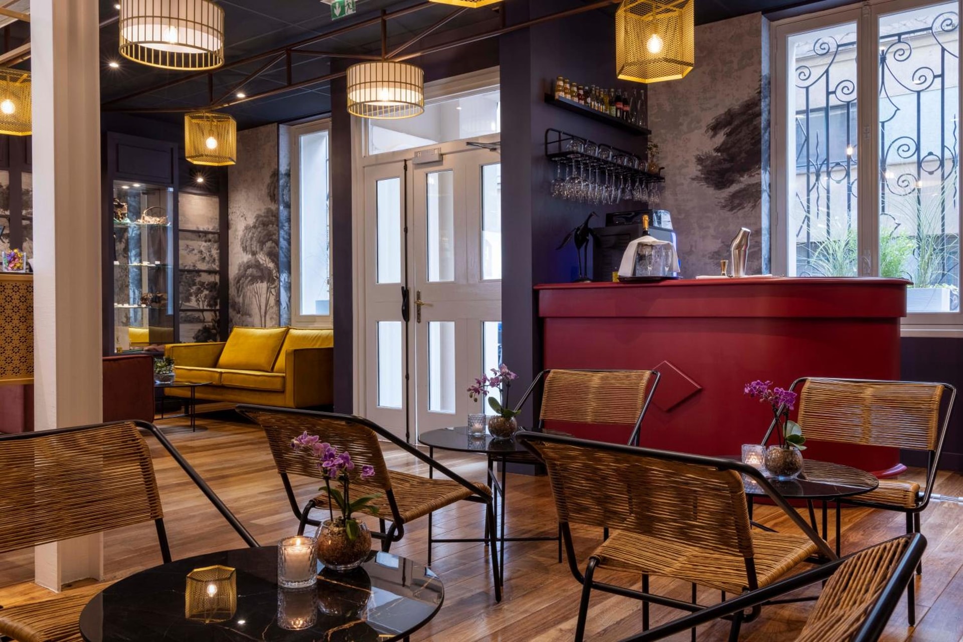 hotel reception