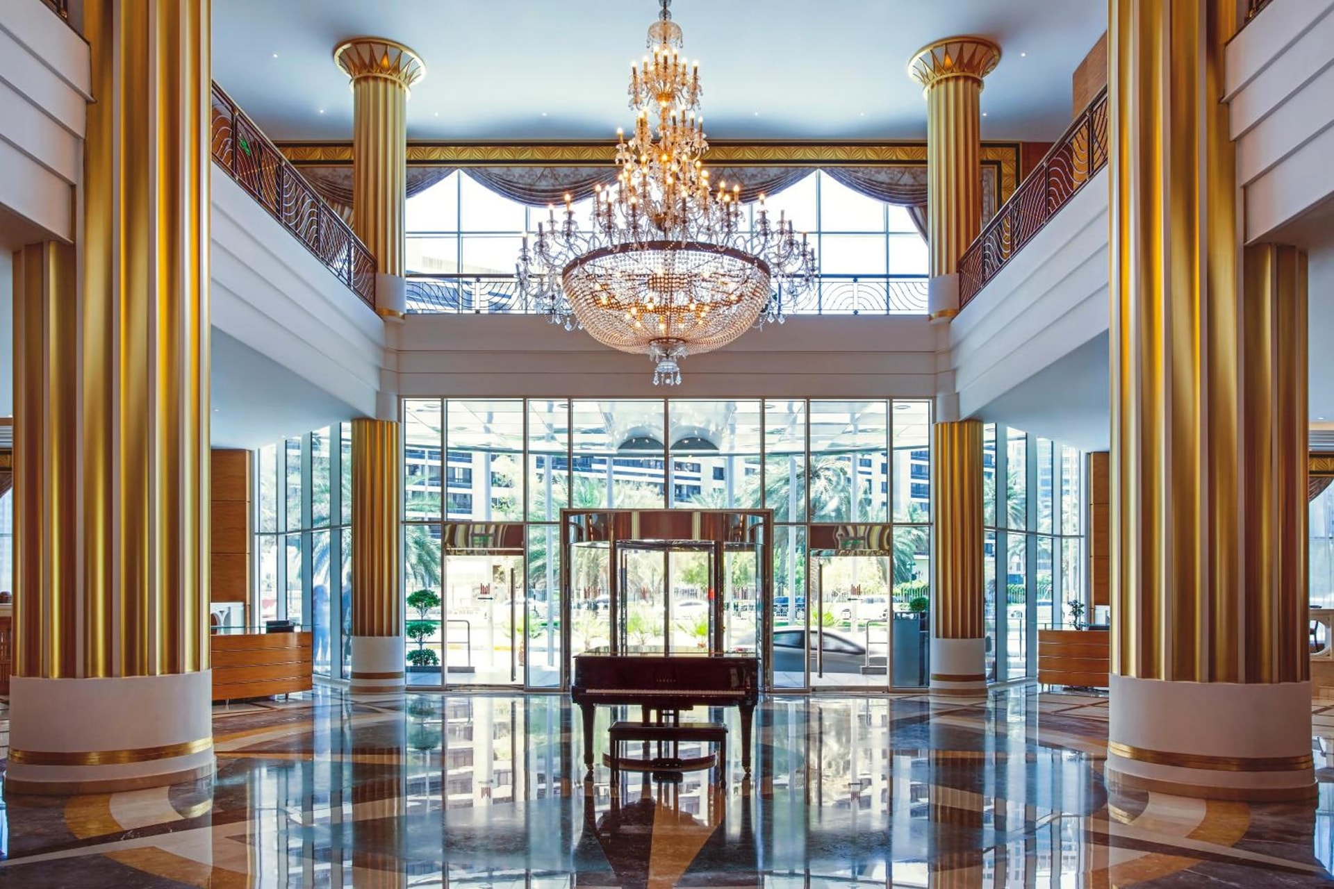 hotel reception