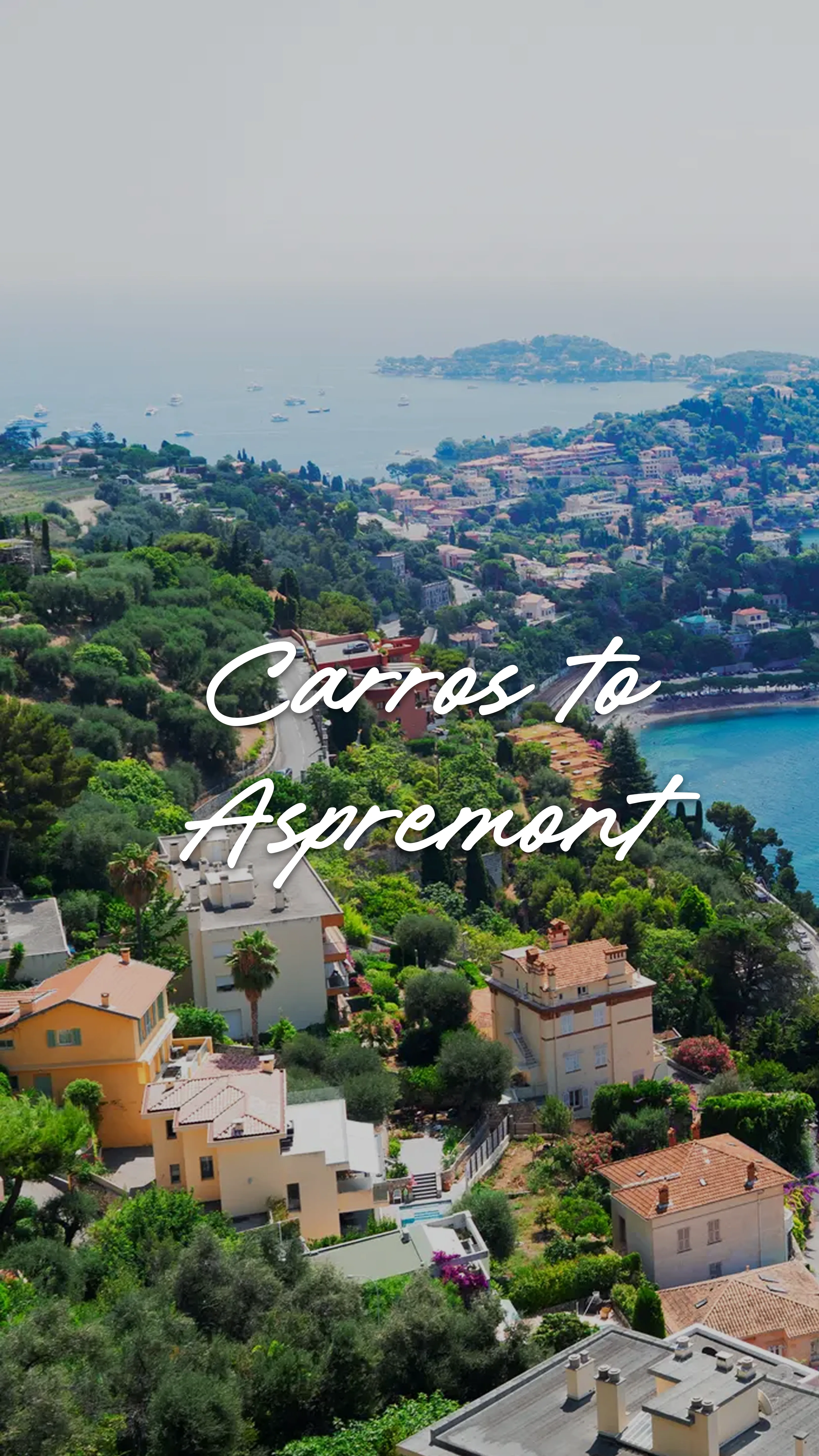 Carros to Aspremont