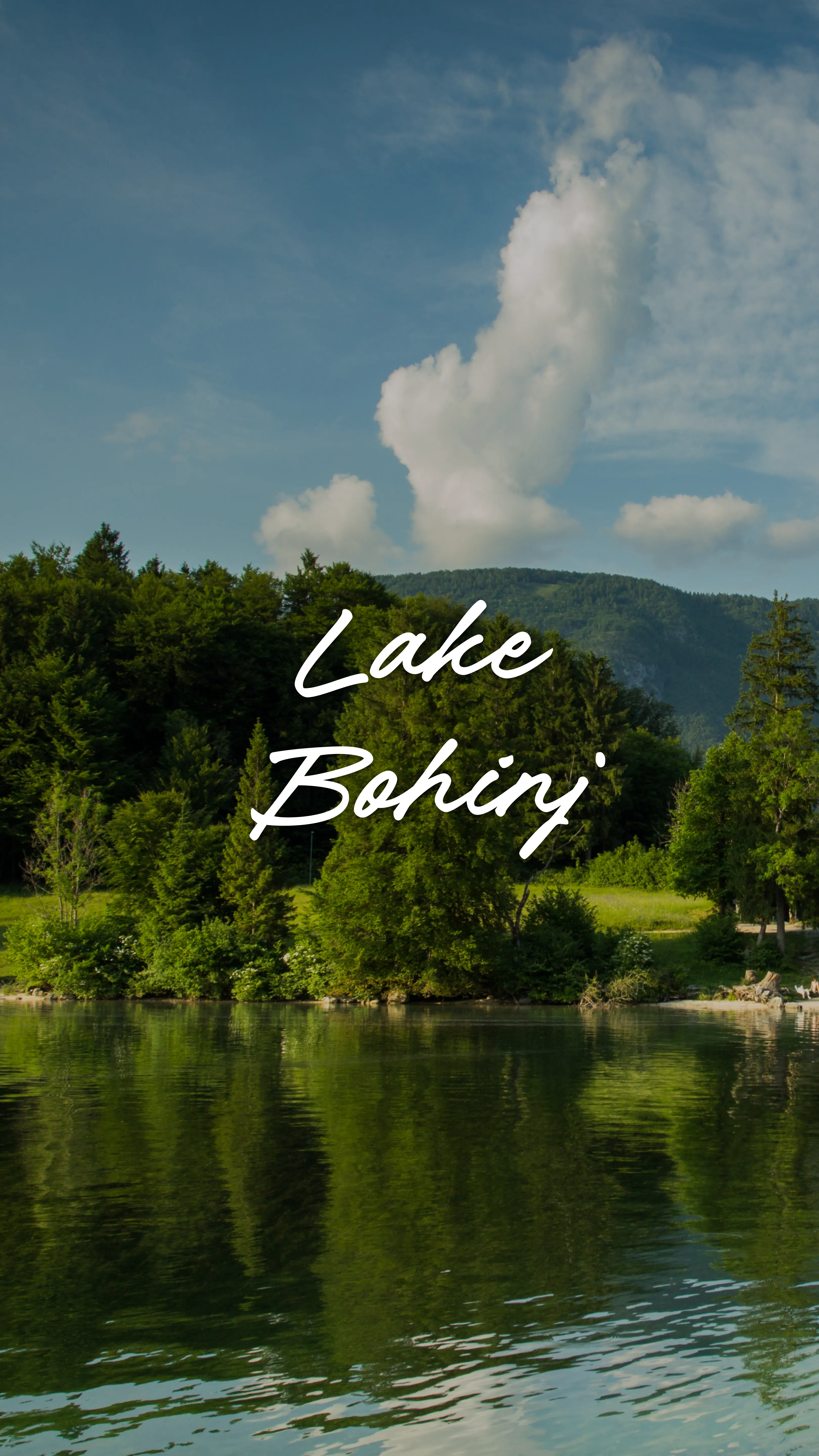 Lake Bohinj