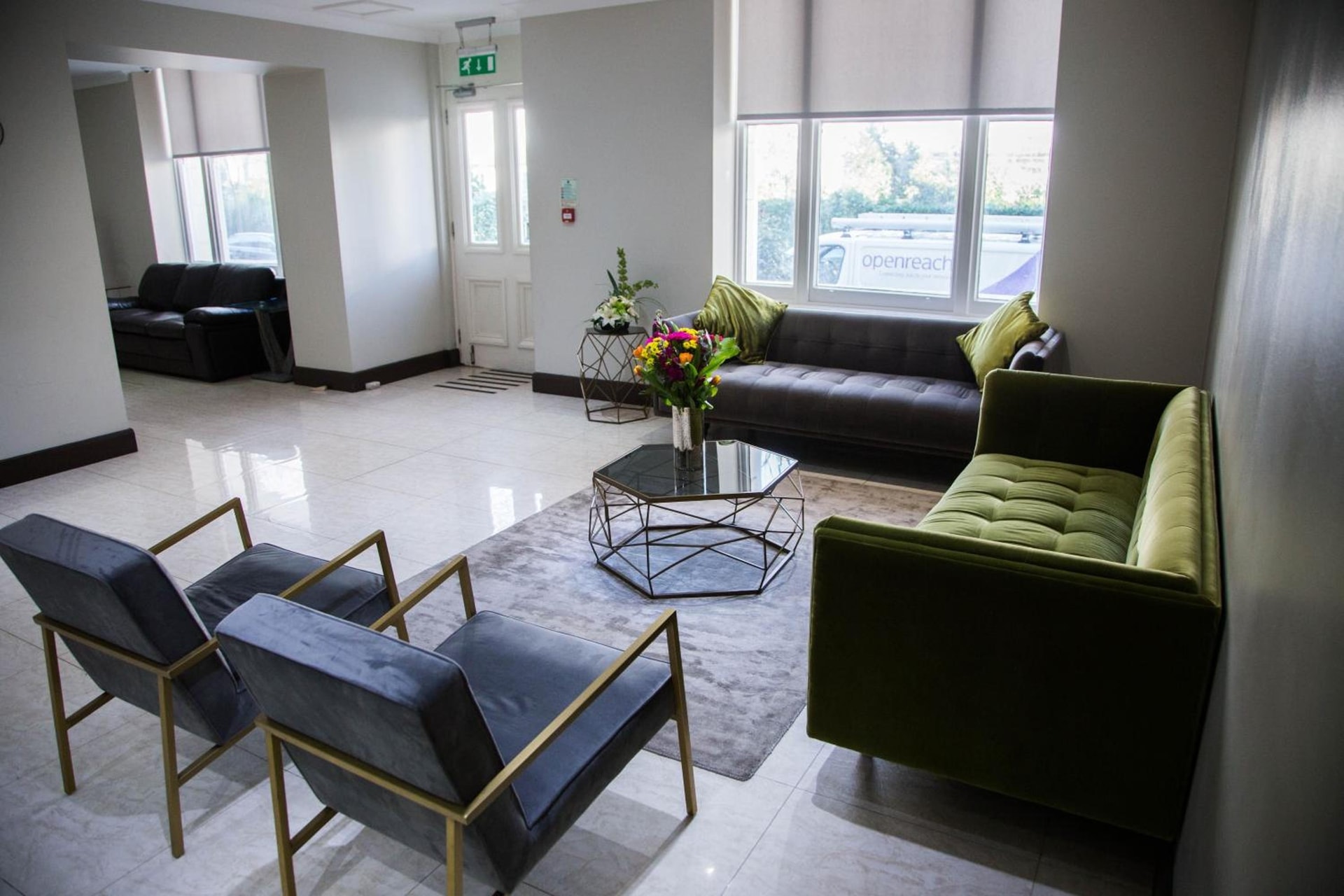 hotel reception