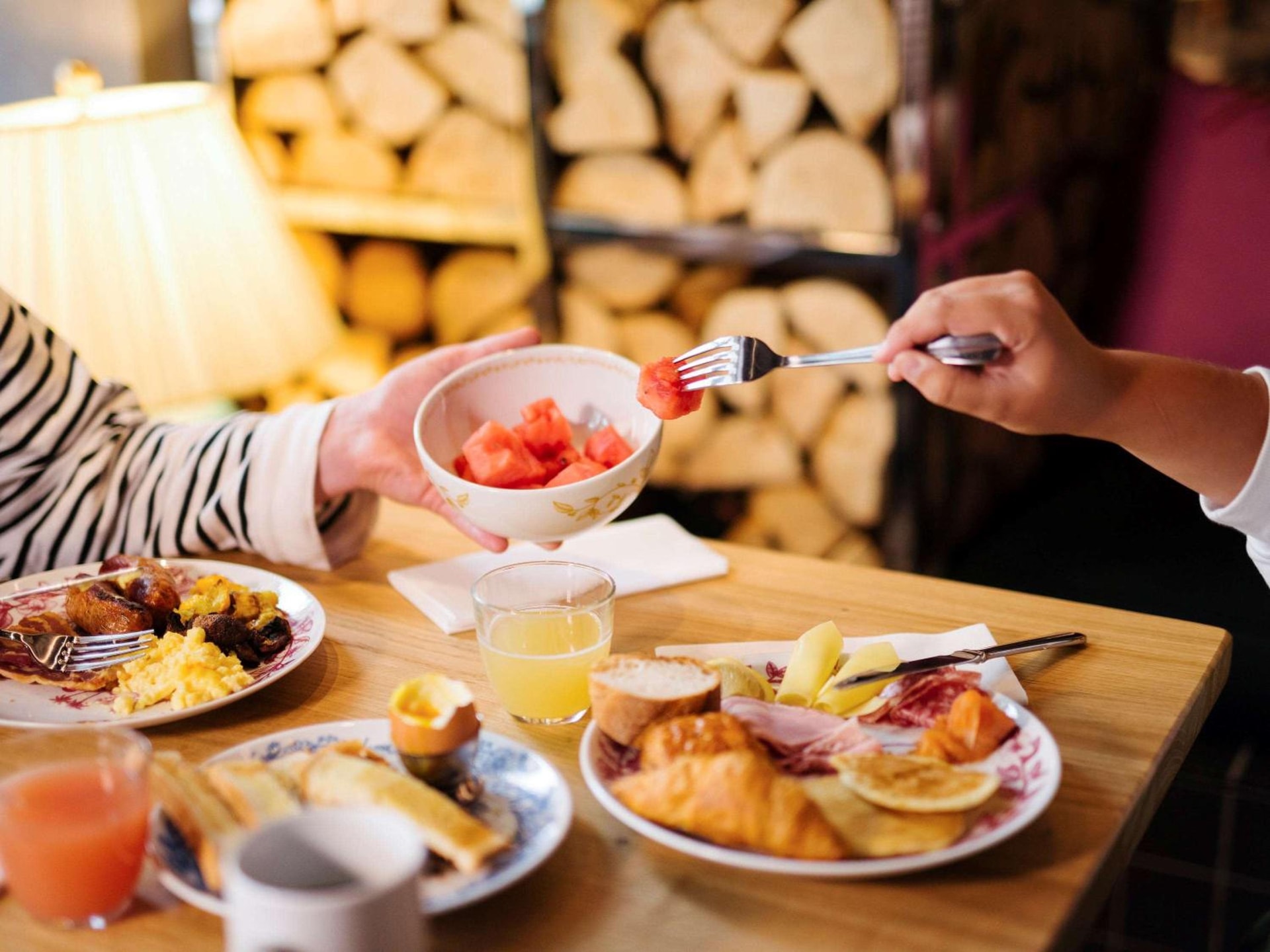 breakfast buffet