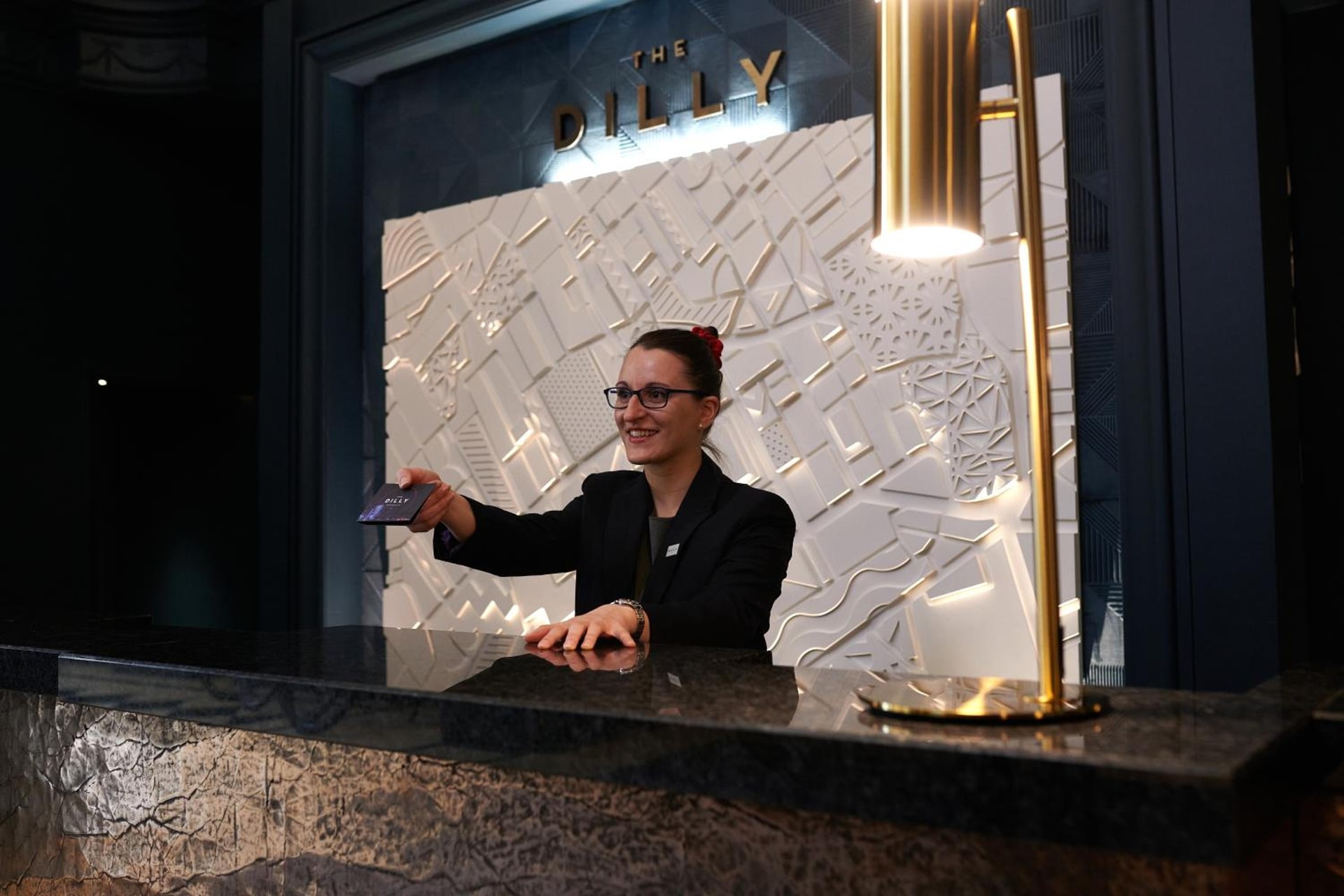 hotel reception