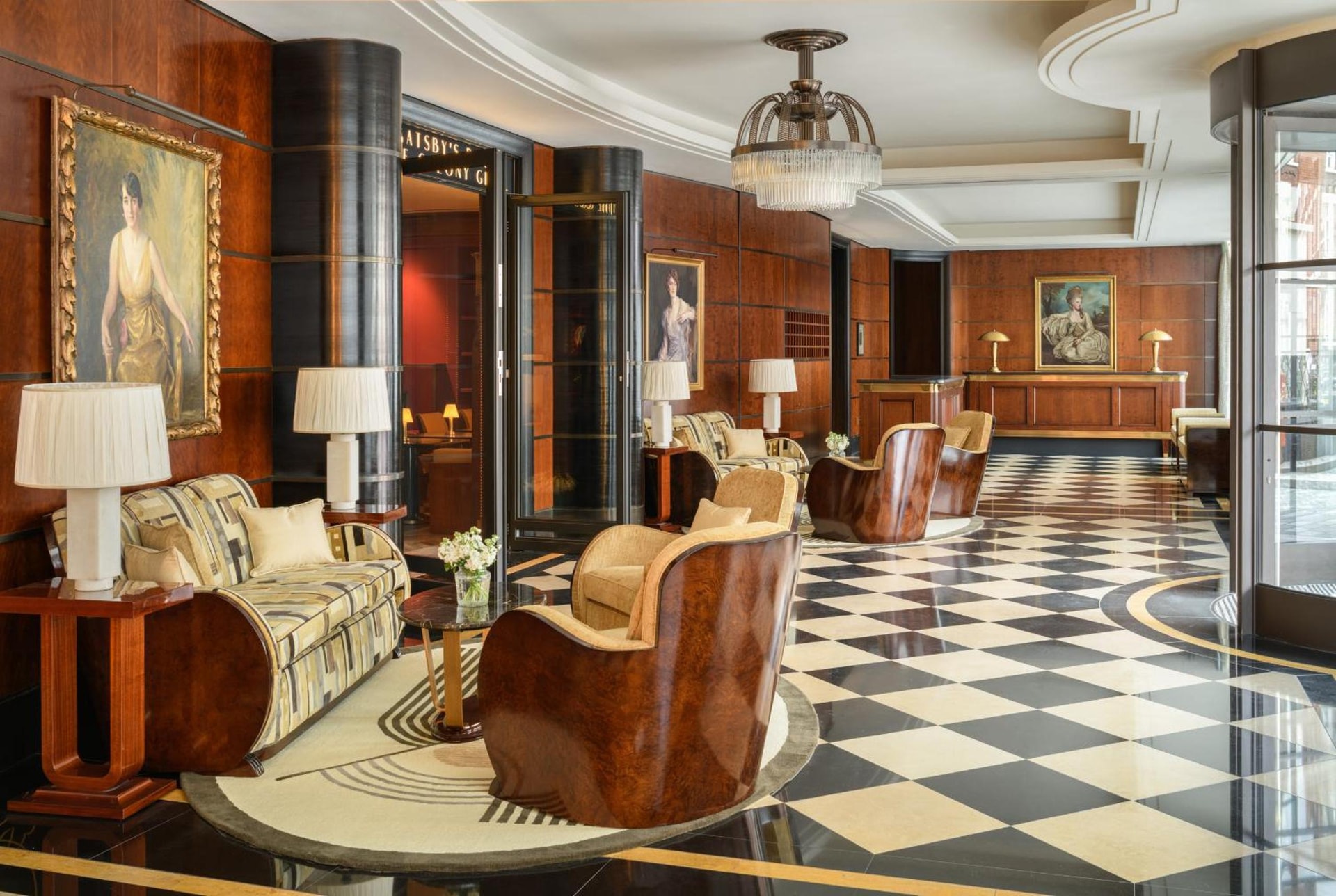 hotel reception