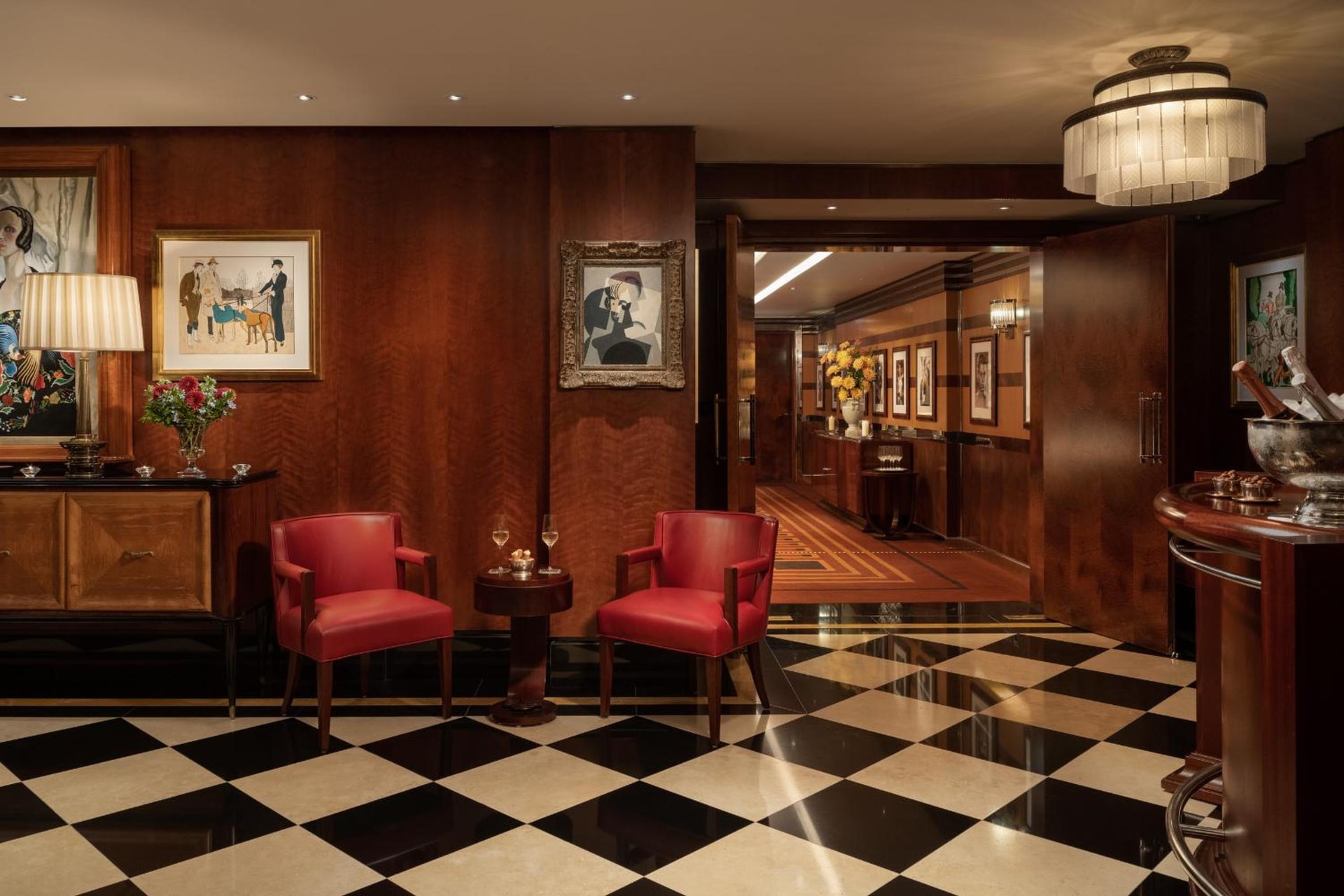 hotel reception