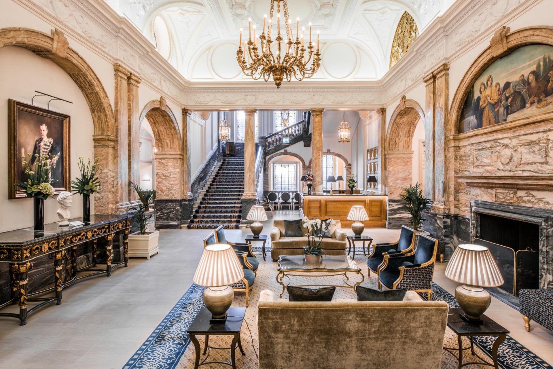 hotel reception