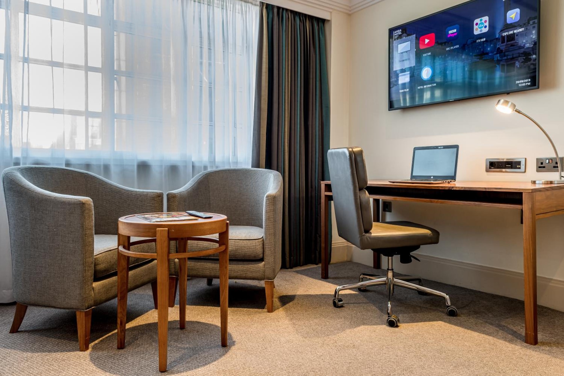 hotel reception