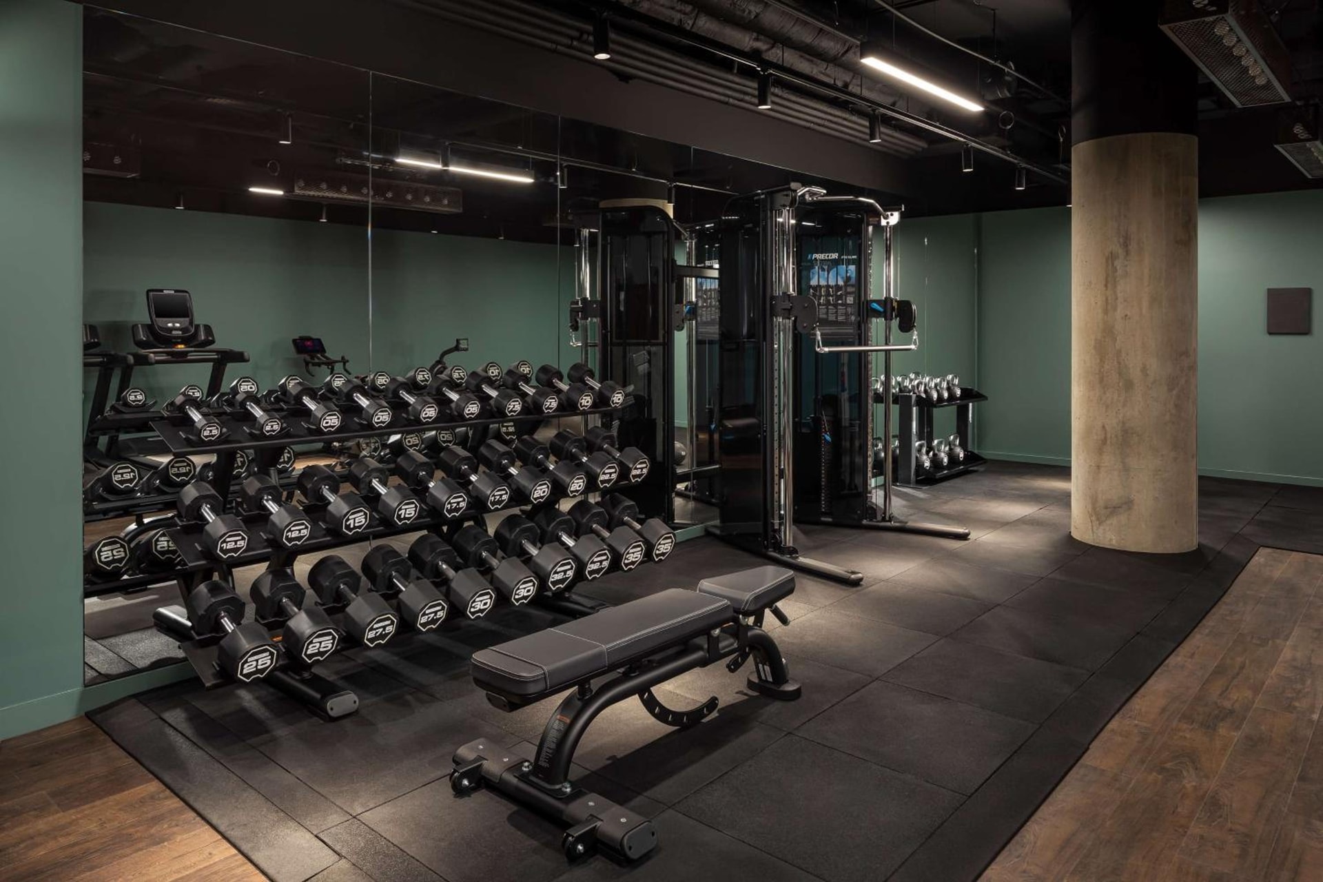 fitness center
