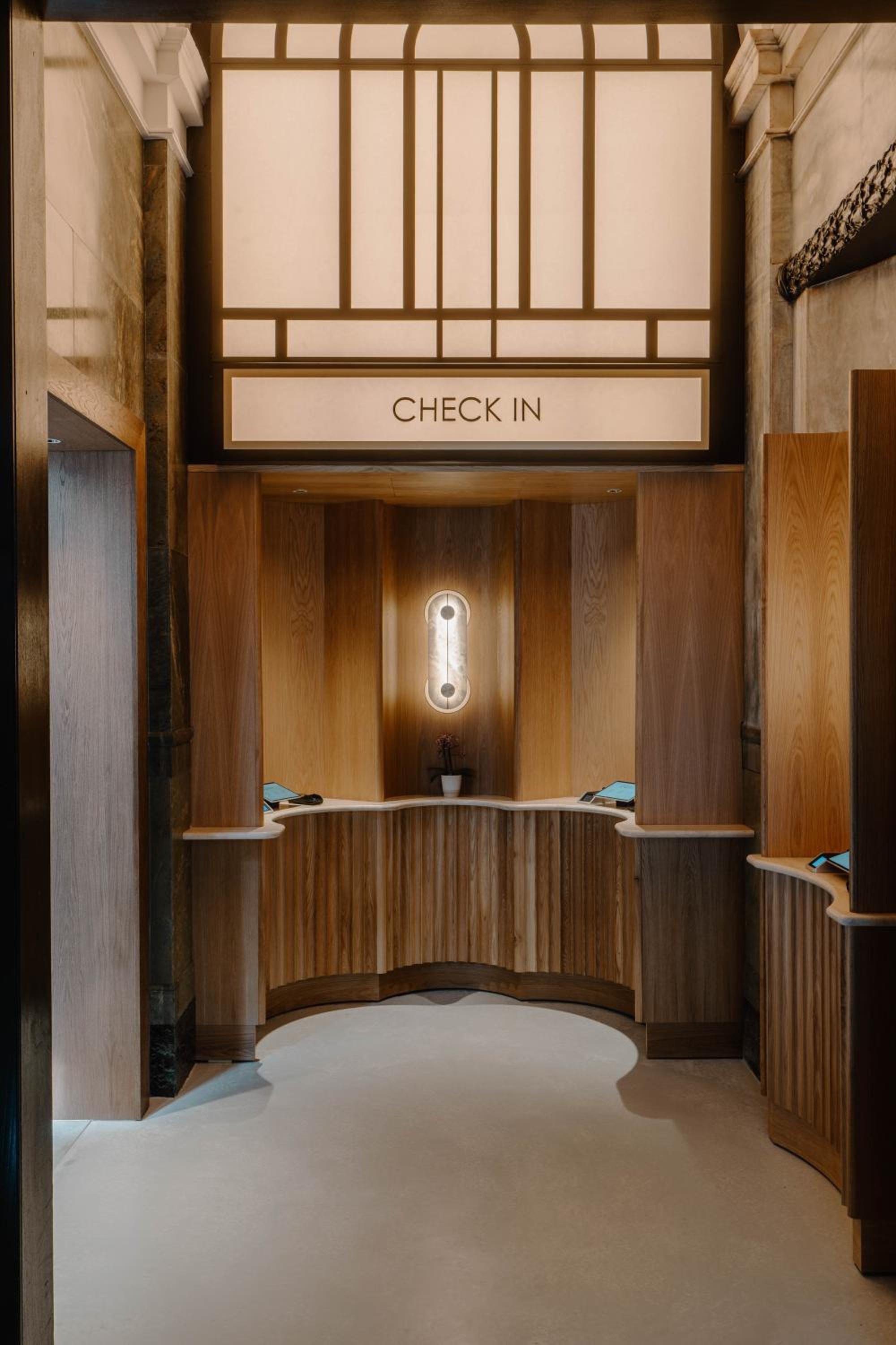 hotel reception