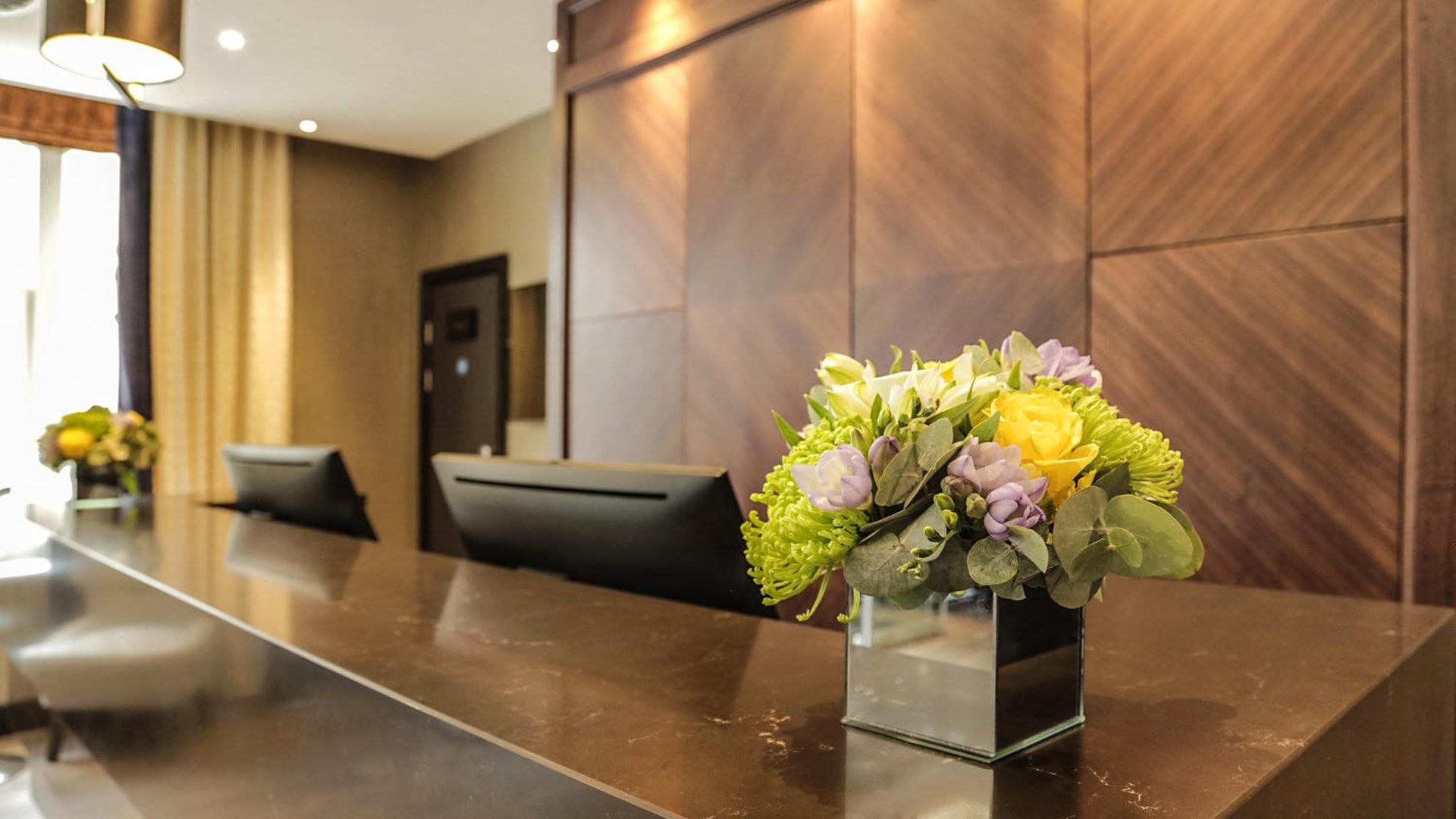 hotel reception