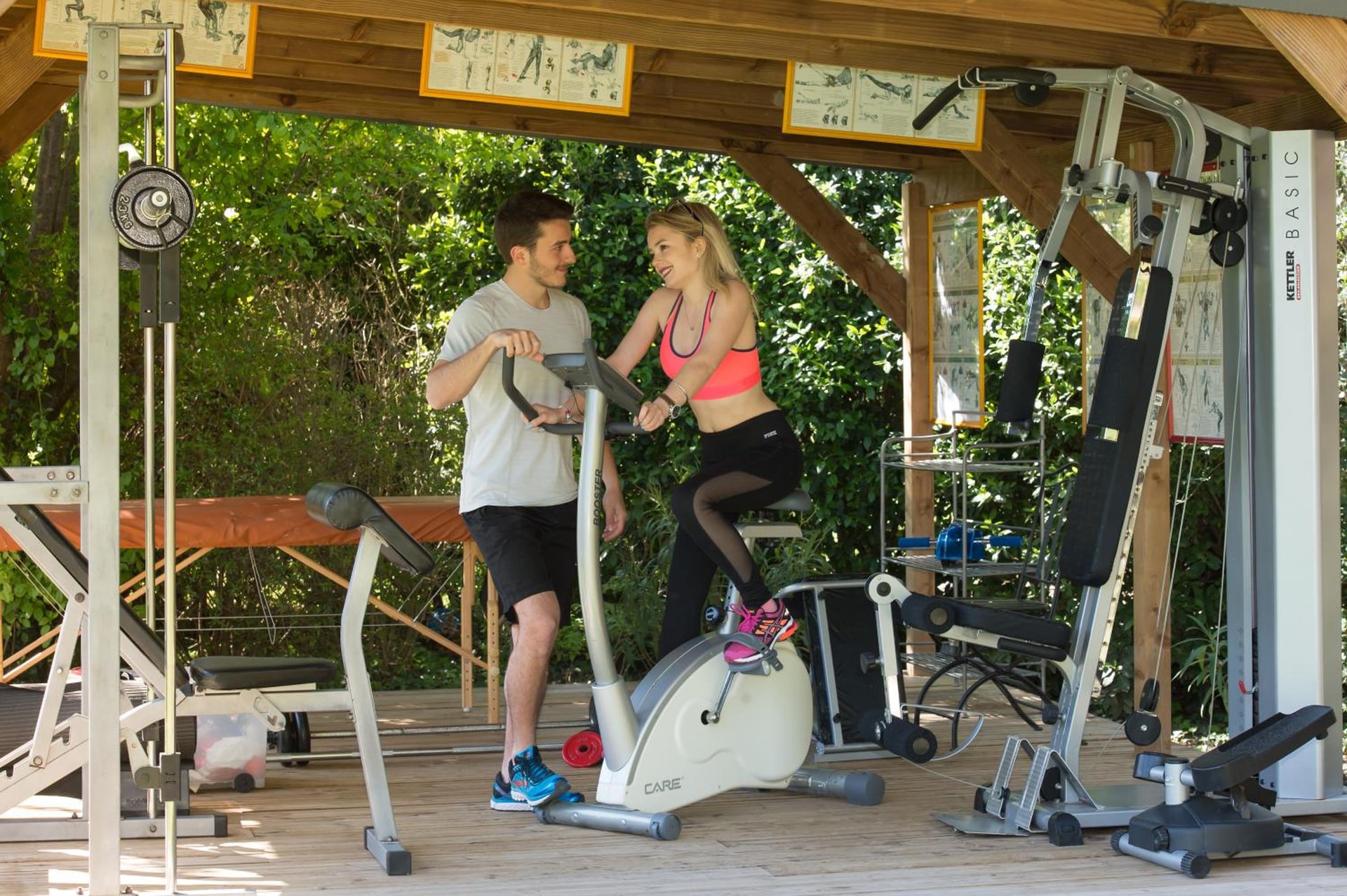 fitness center