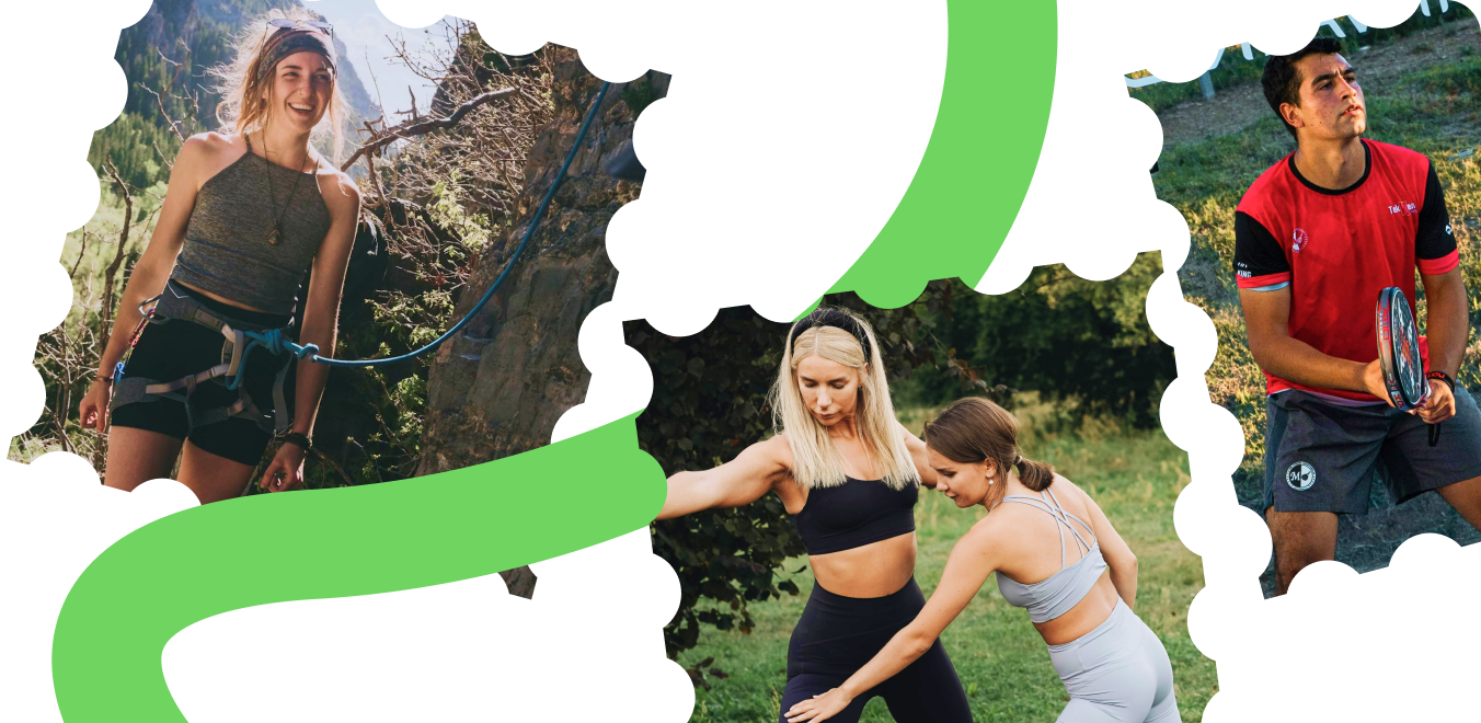 Ambassador hosting a trip collage